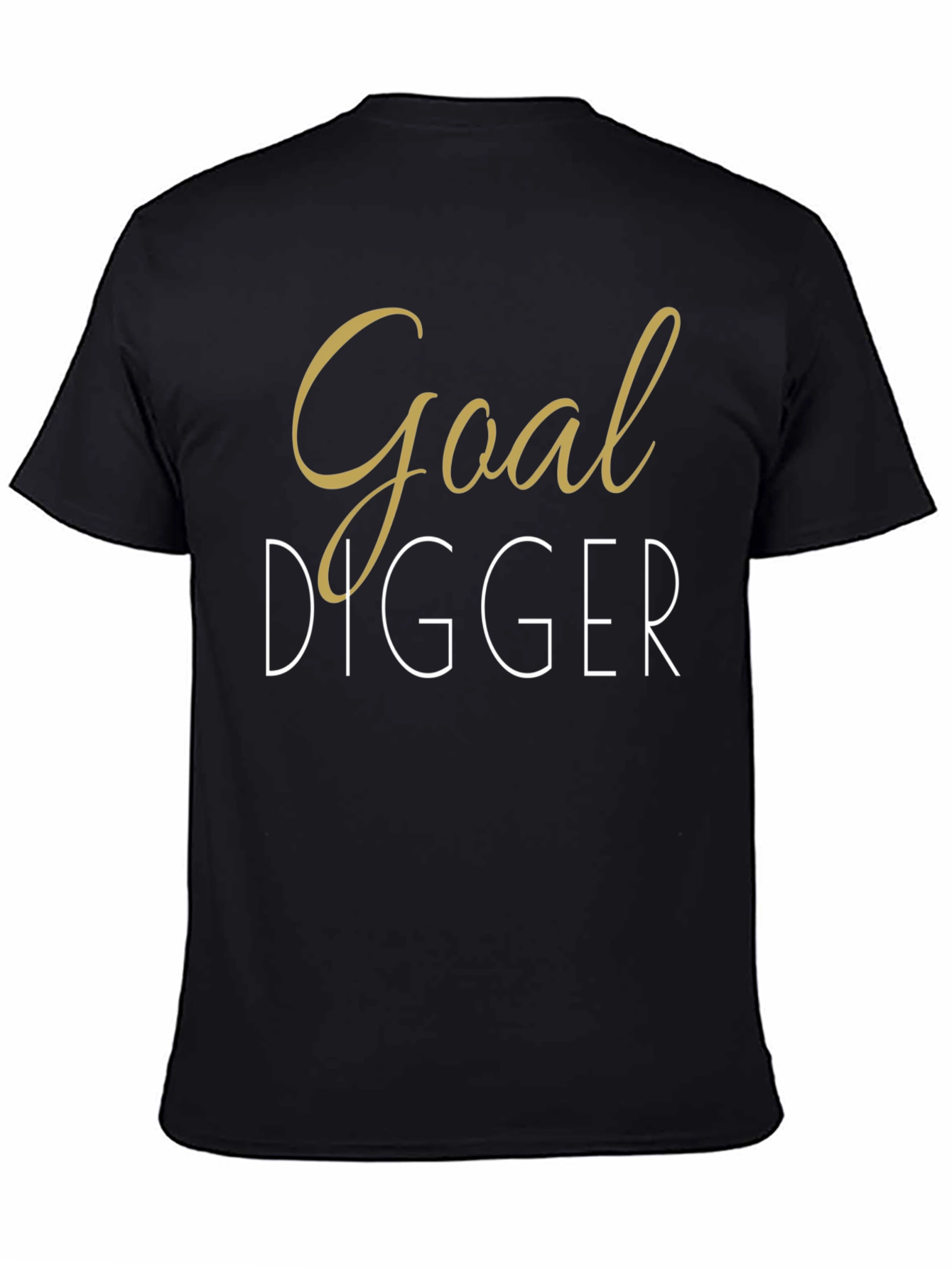 Goal Digger Graphic Tee - Black