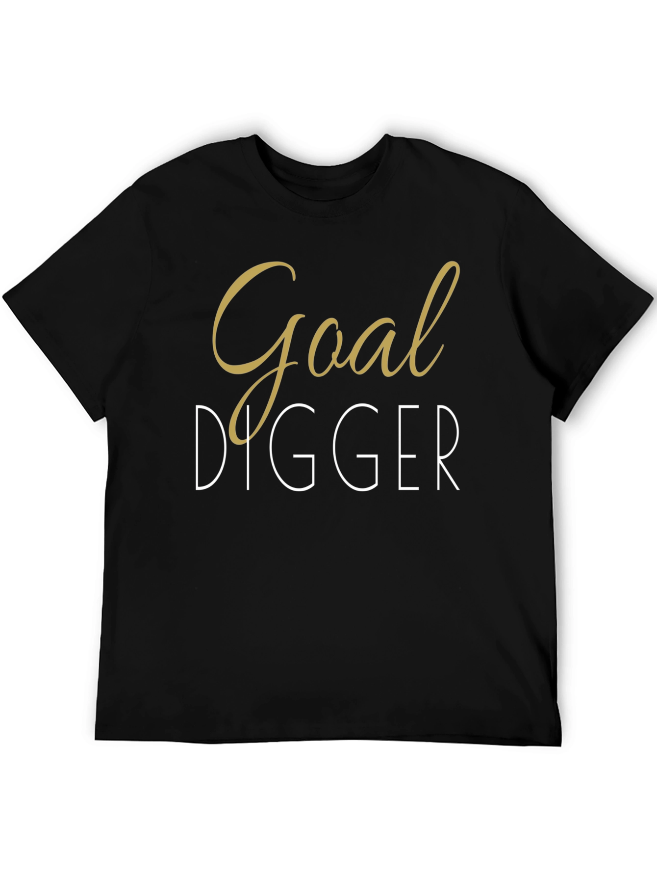 Goal Digger Graphic Tee - Black