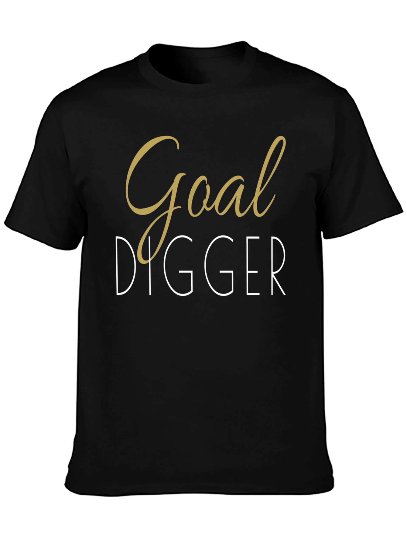 Goal Digger Graphic Tee - Black