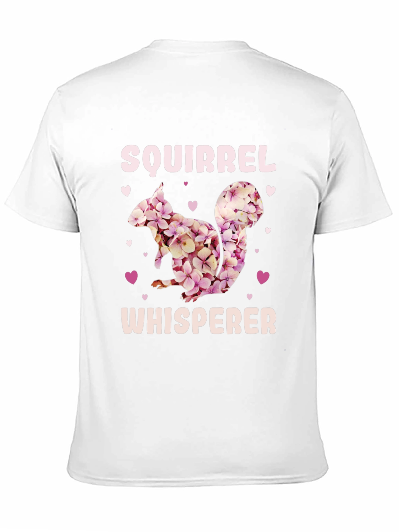 Squirrel Whisperer Floral Graphic T-Shirt