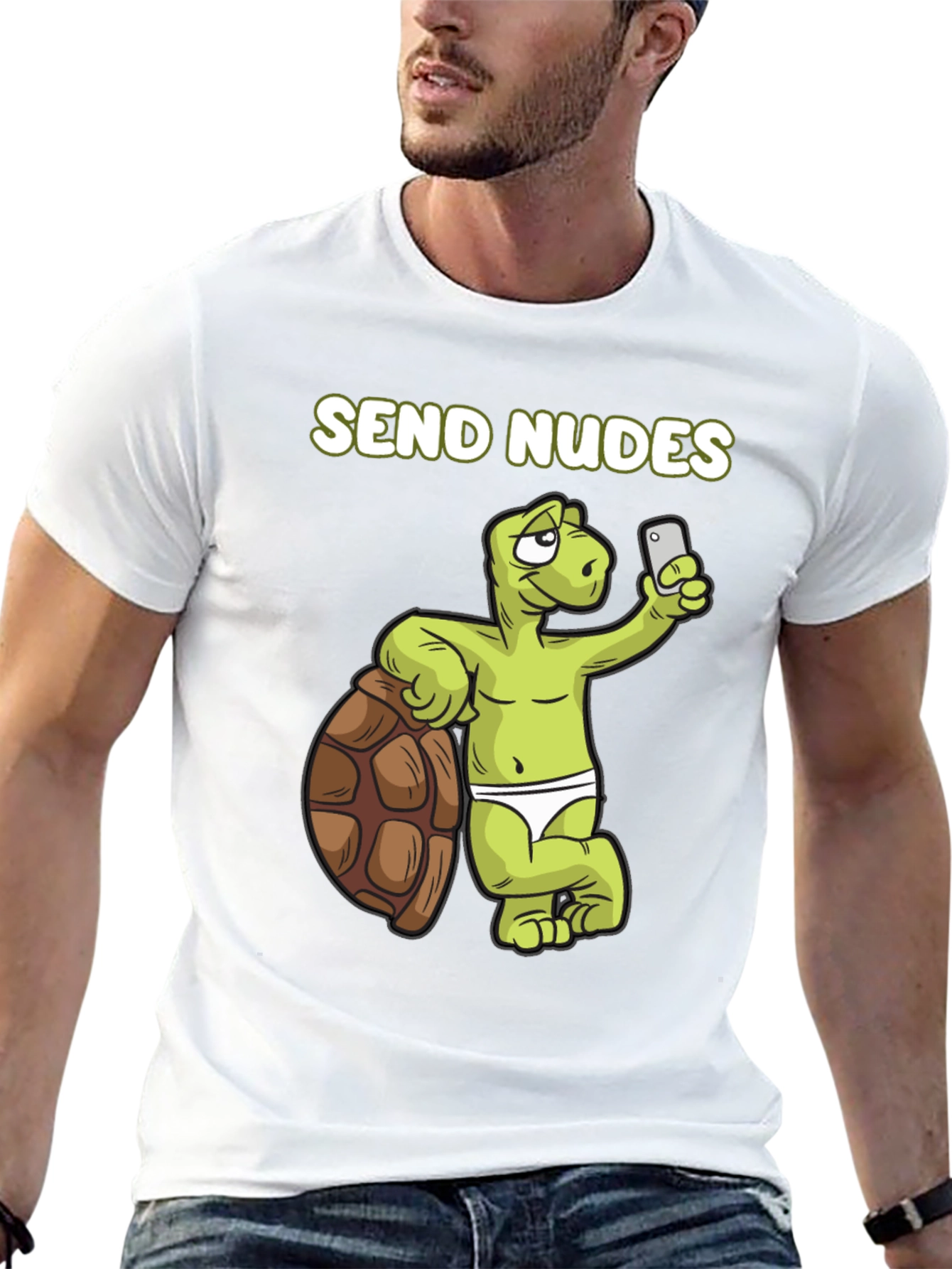 Send Nudes Turtle Tee