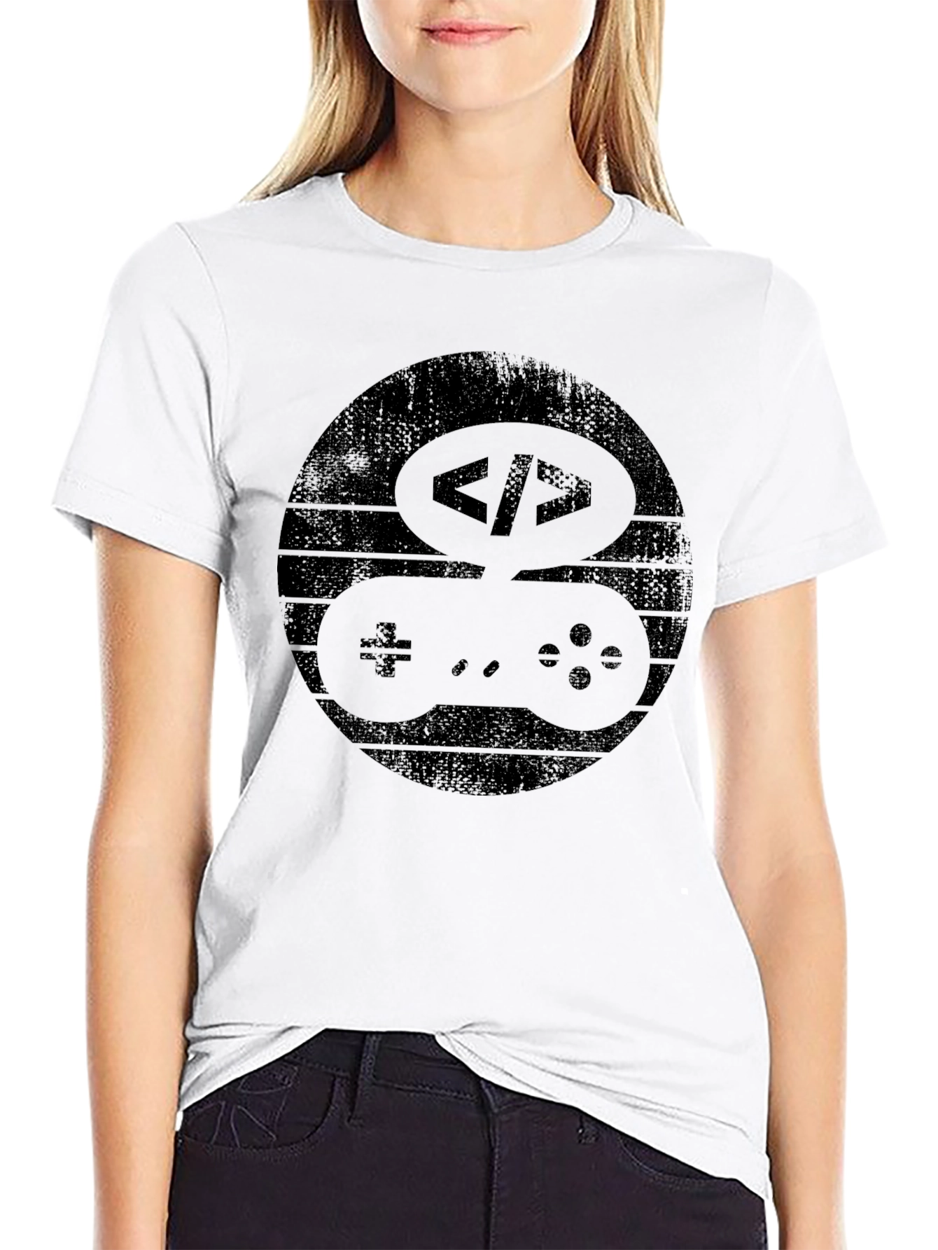 Gamer Coder T-Shirt - Black Graphic Tee