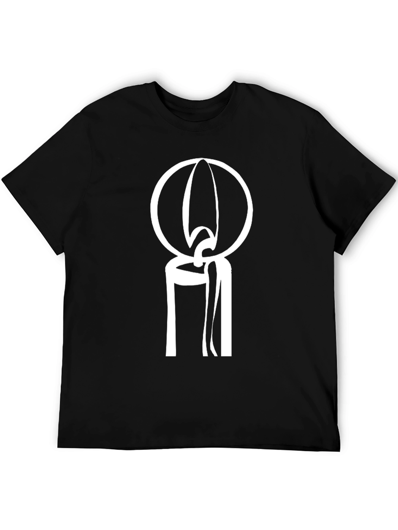 Candlelight Graphic Tee - Soft Cotton Blend