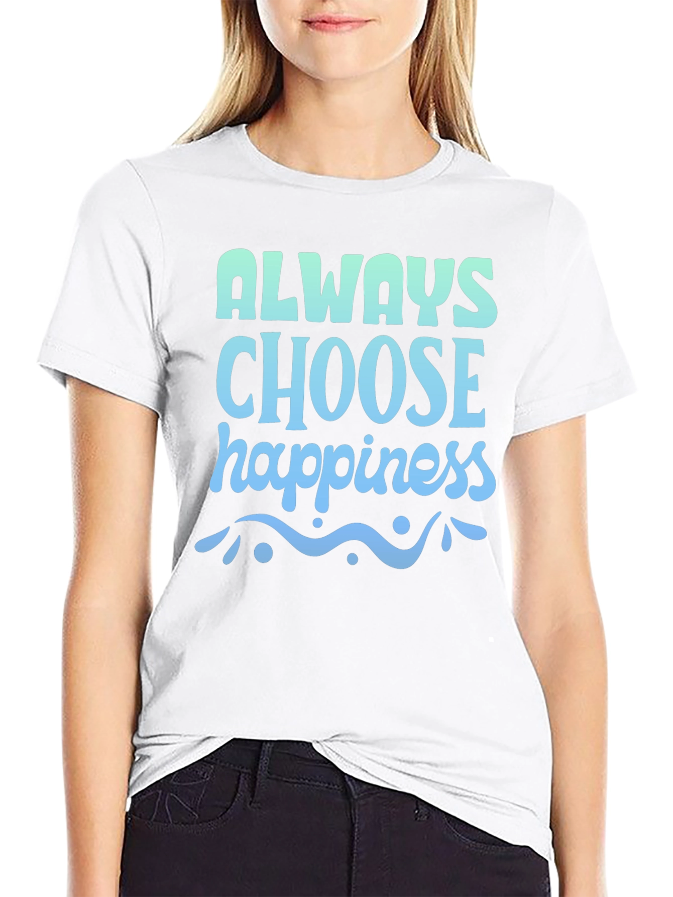 Always Choose Happiness Graphic Tee