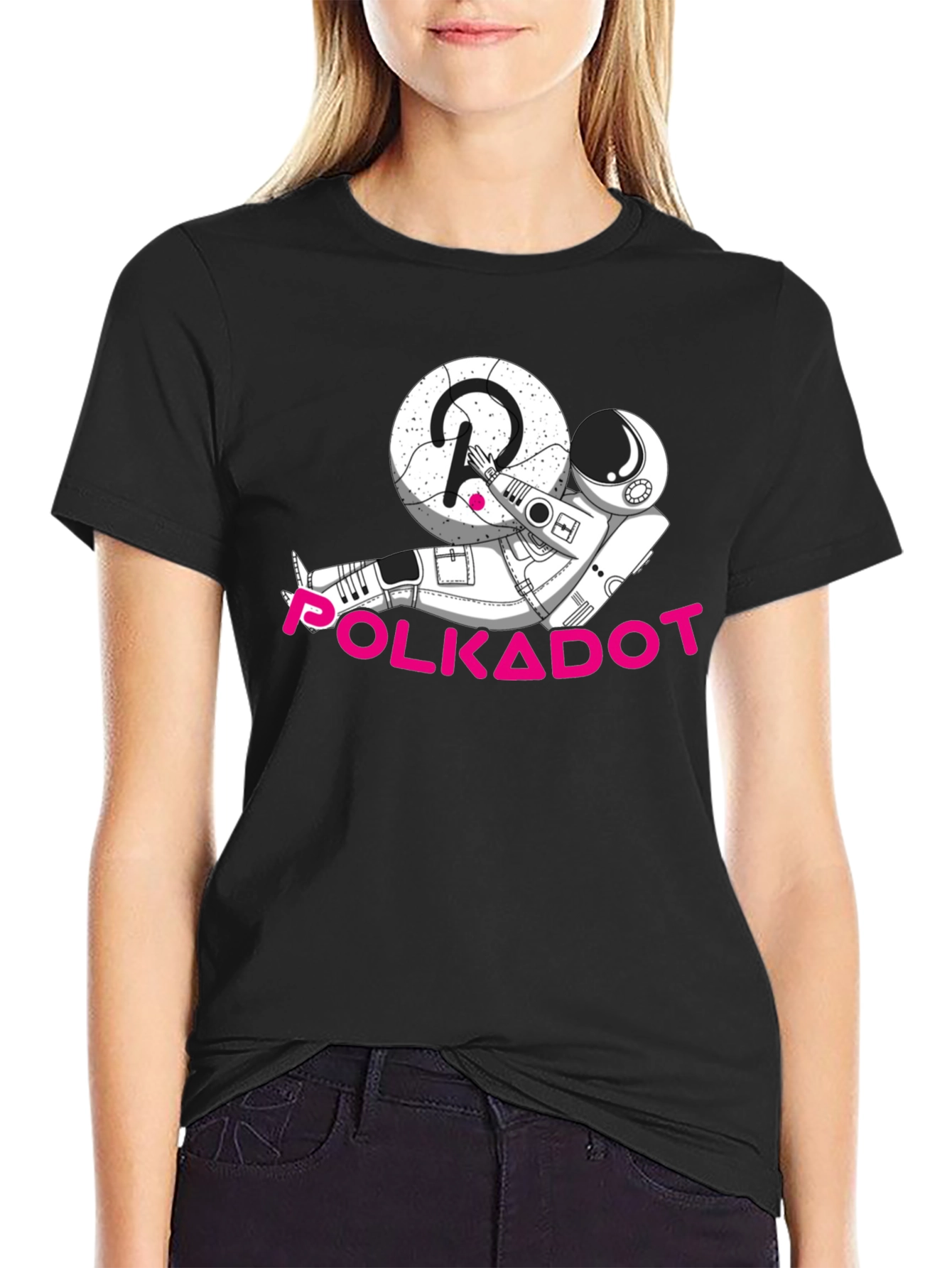 Polkadot Astronaut T-Shirt - Crypto Graphic Tee