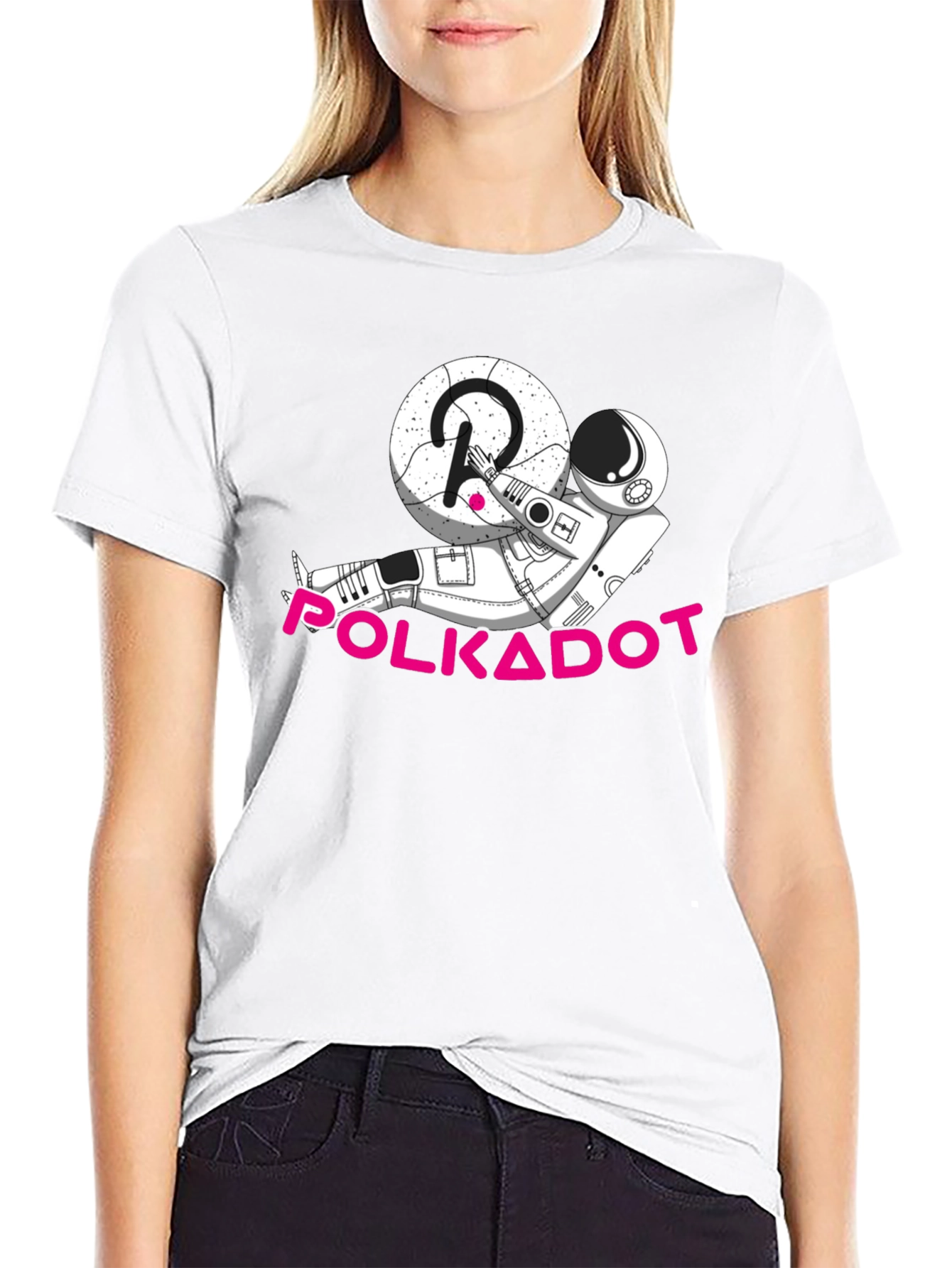 Polkadot Astronaut T-Shirt - Crypto Graphic Tee