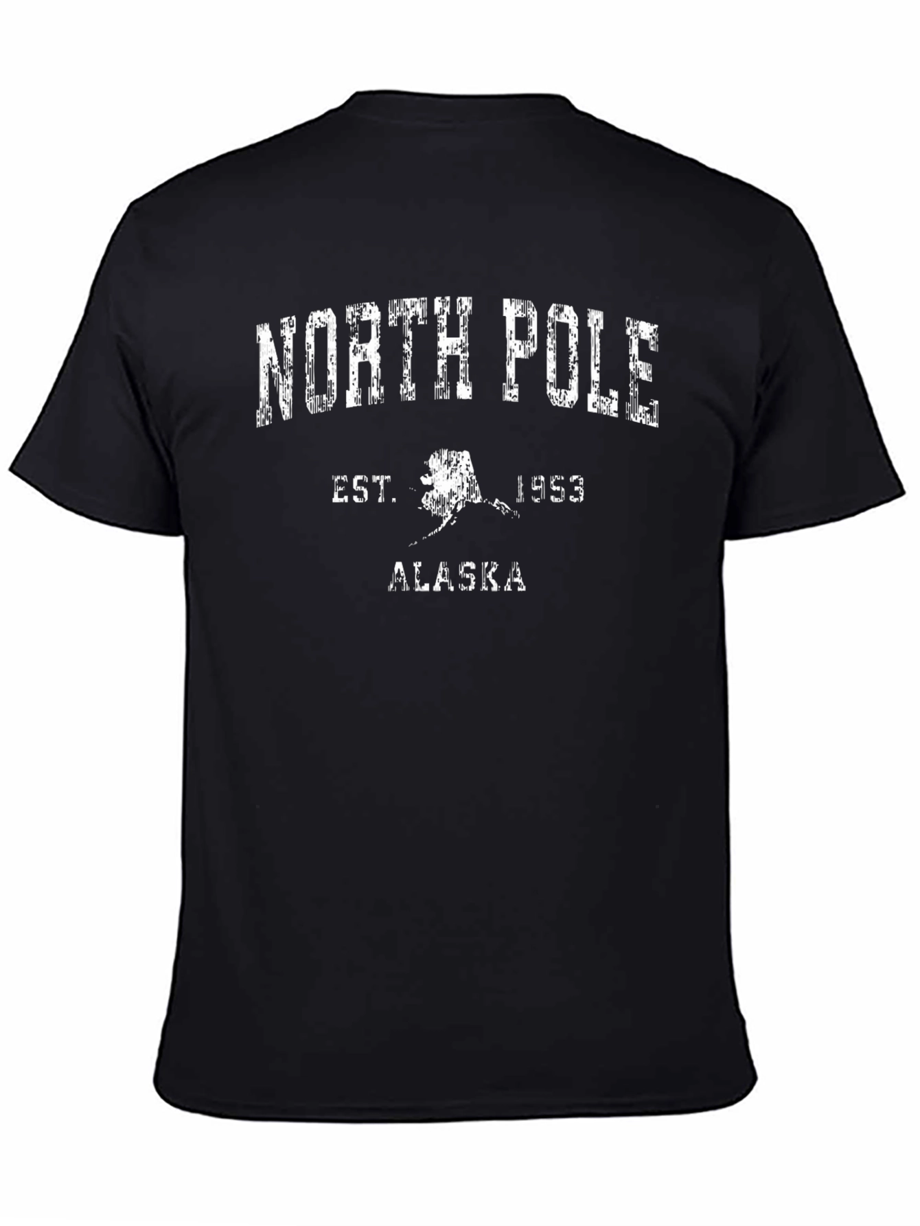 North Pole Alaska Est. 1953 Graphic T-Shirt