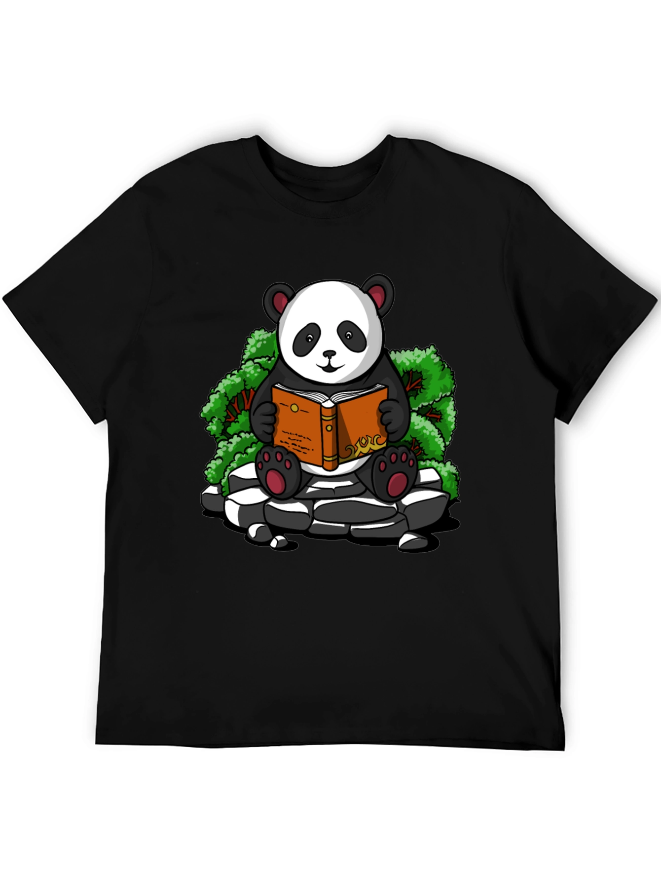 Reading Panda Graphic Tee - Cute and Comfy!