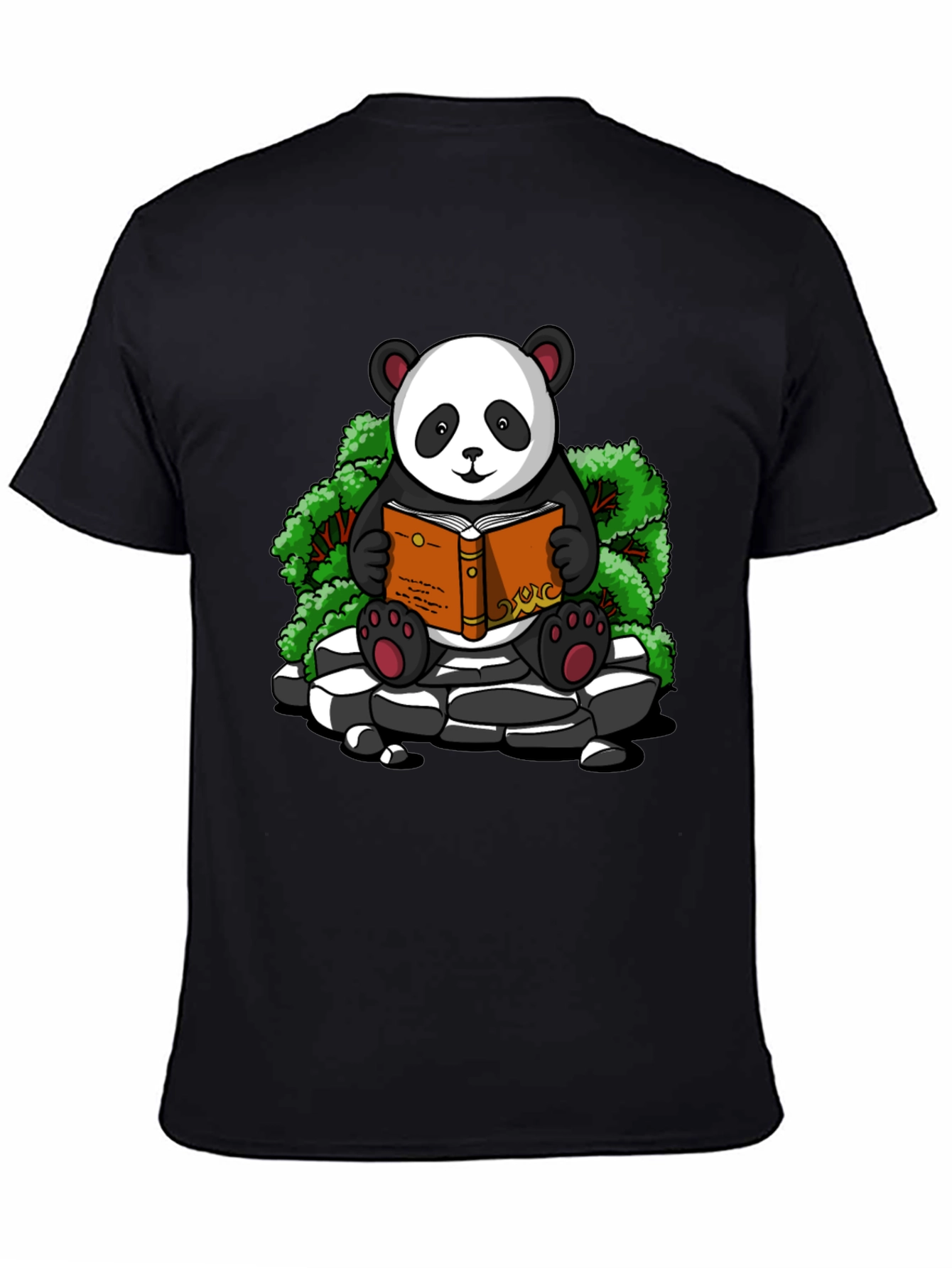 Reading Panda Graphic Tee - Cute and Comfy!