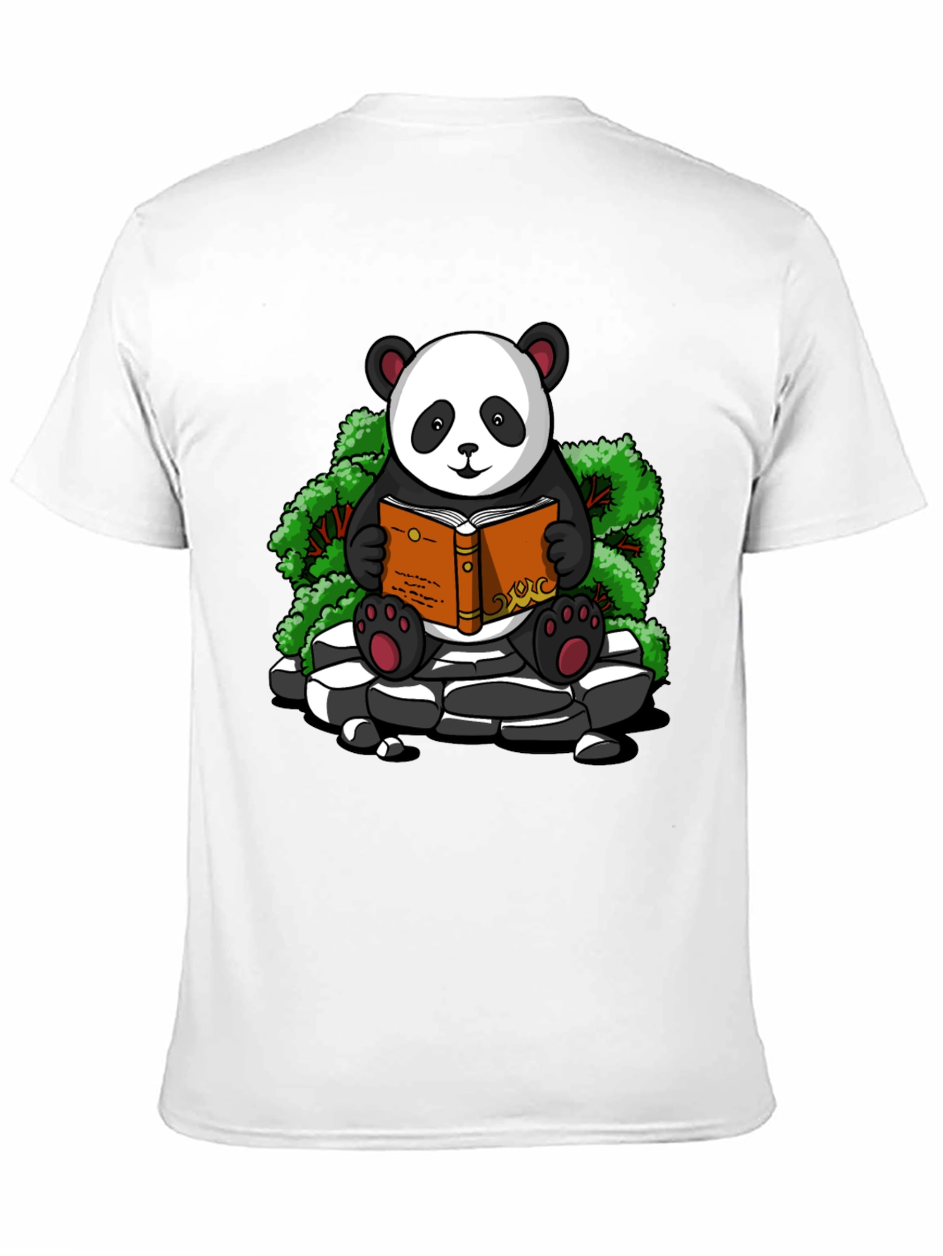Reading Panda Graphic Tee - Cute and Comfy!