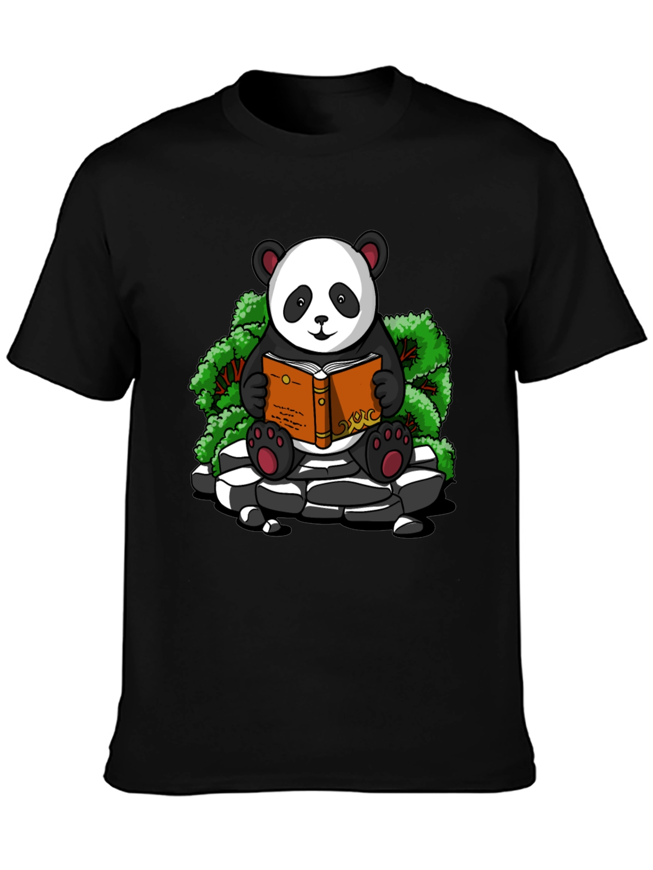 Reading Panda Graphic Tee - Cute and Comfy!