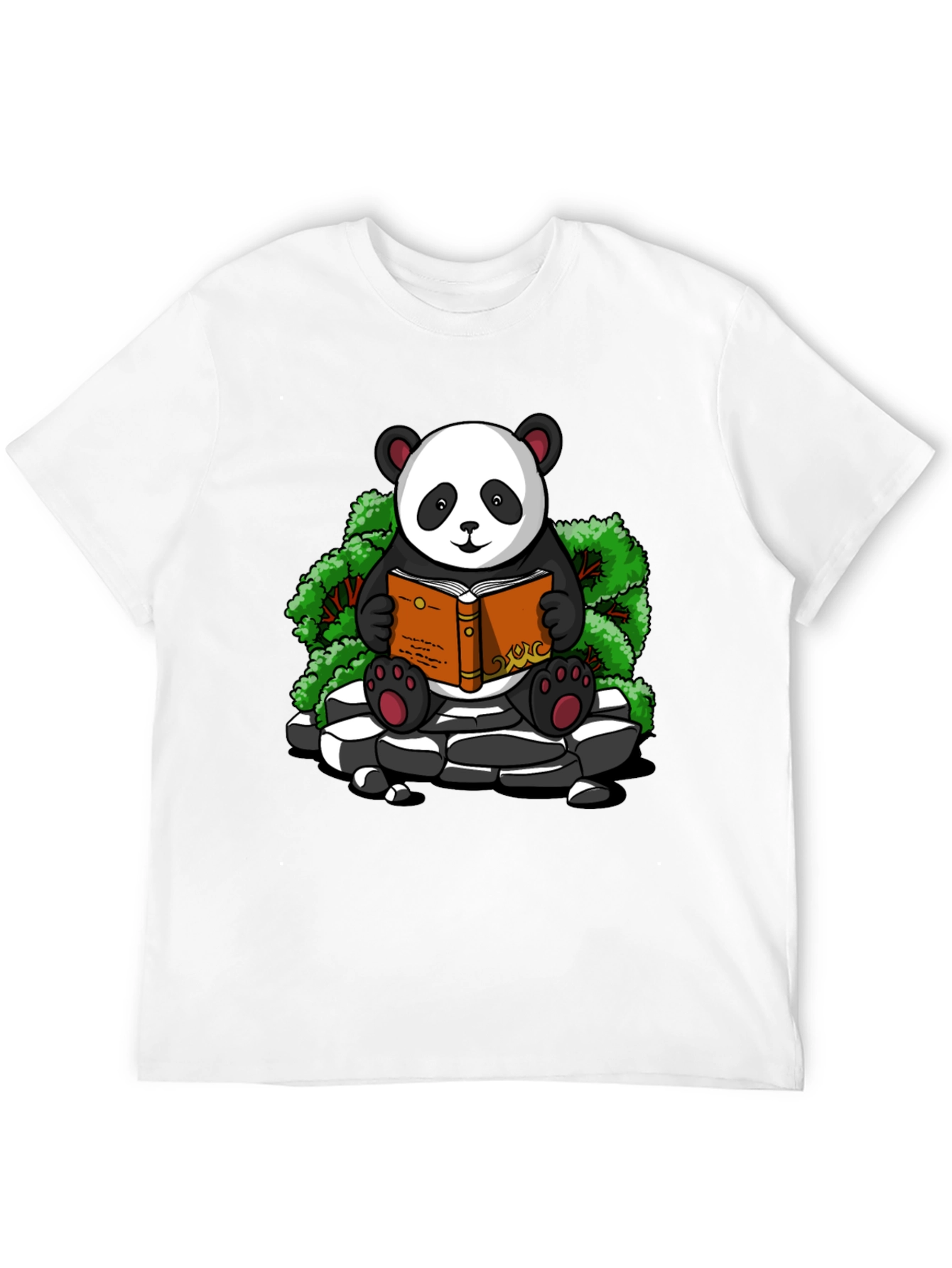 Reading Panda Graphic Tee - Cute and Comfy!