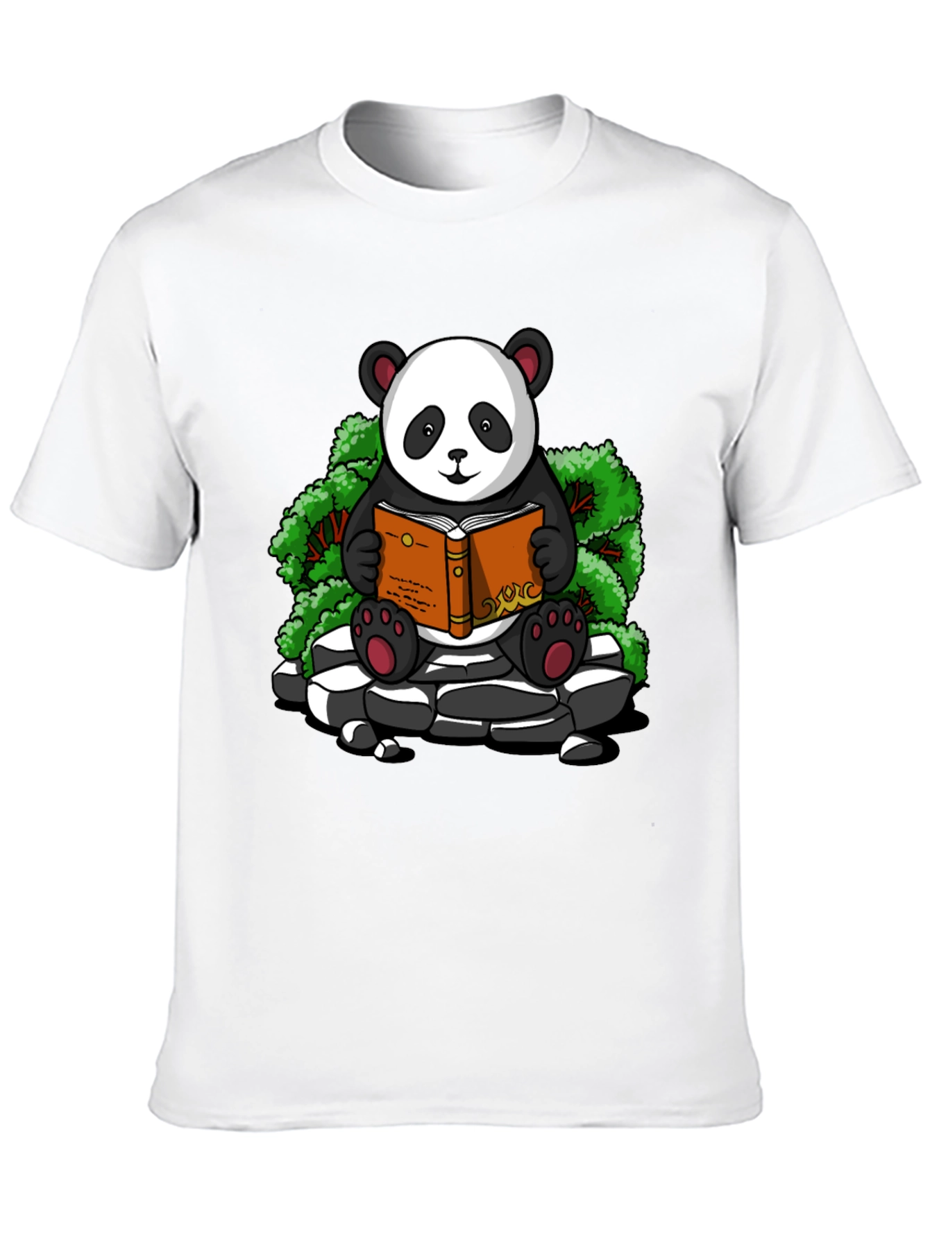 Reading Panda Graphic Tee - Cute and Comfy!