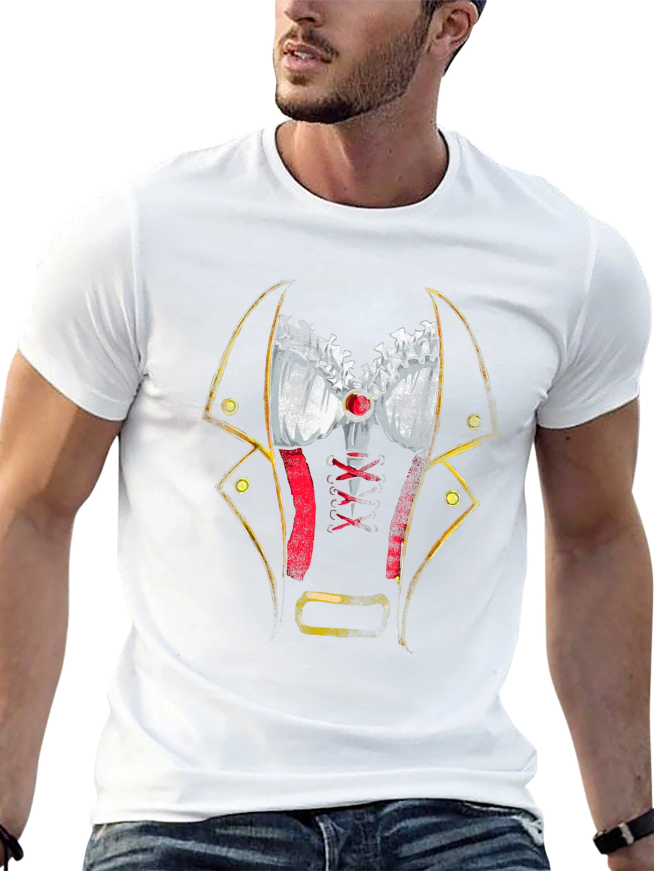 Vampire Costume T-Shirt: Black Halloween Tee