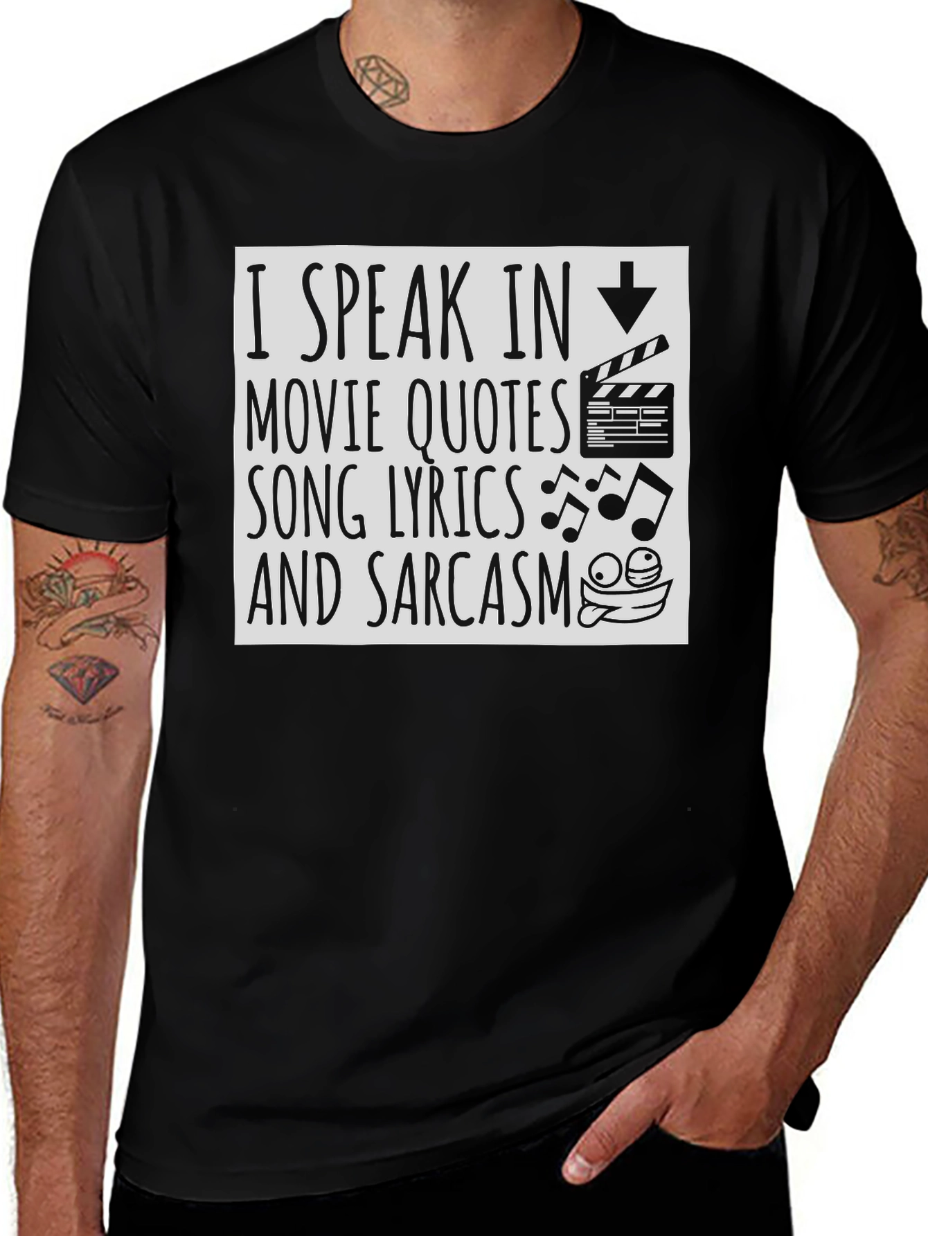 I Speak In Movie Quotes T-Shirt