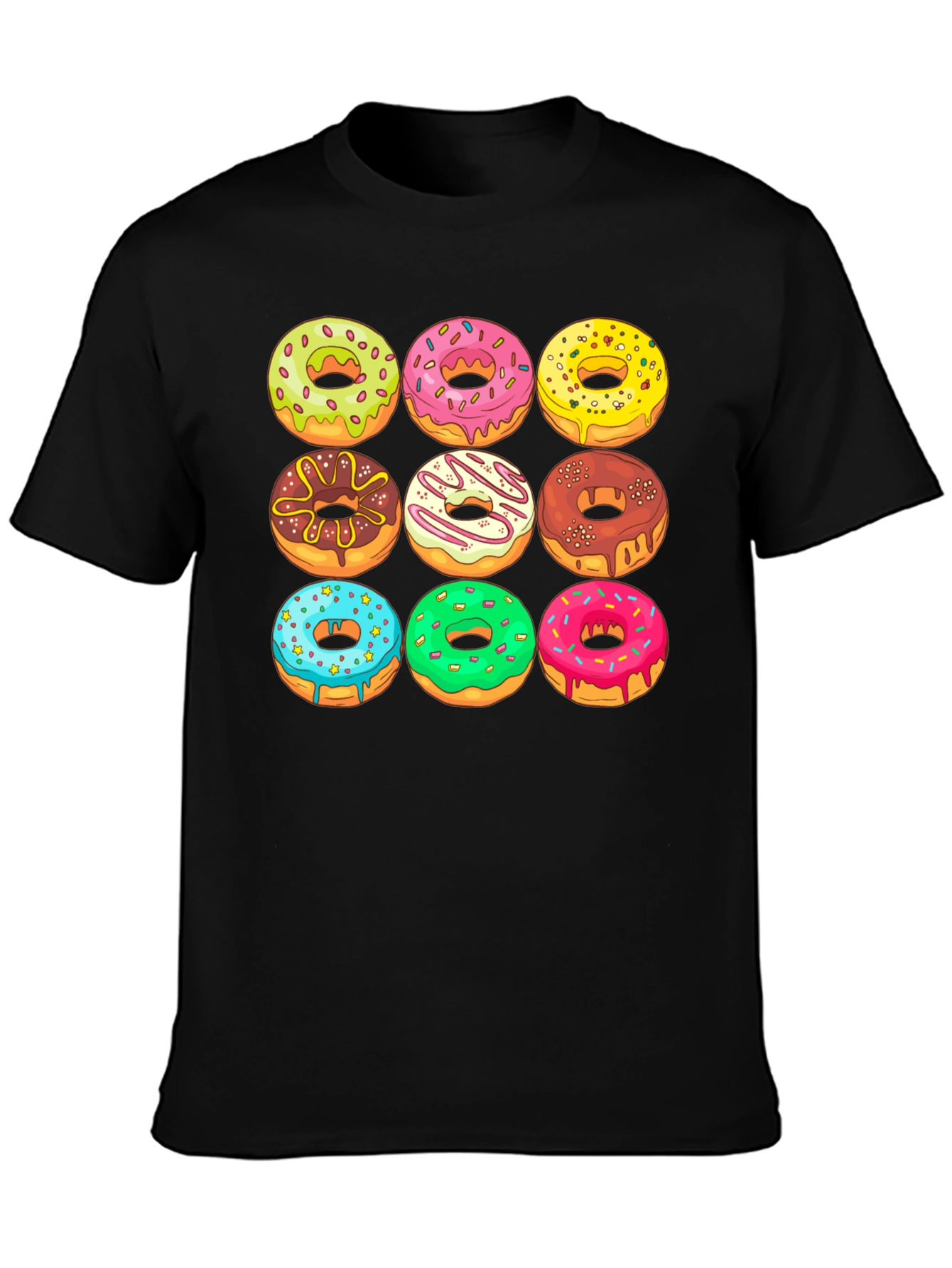 Donut Graphic Tee - Deliciously Fun!