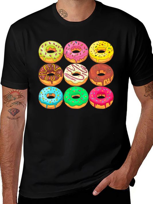Donut Graphic Tee - Deliciously Fun!