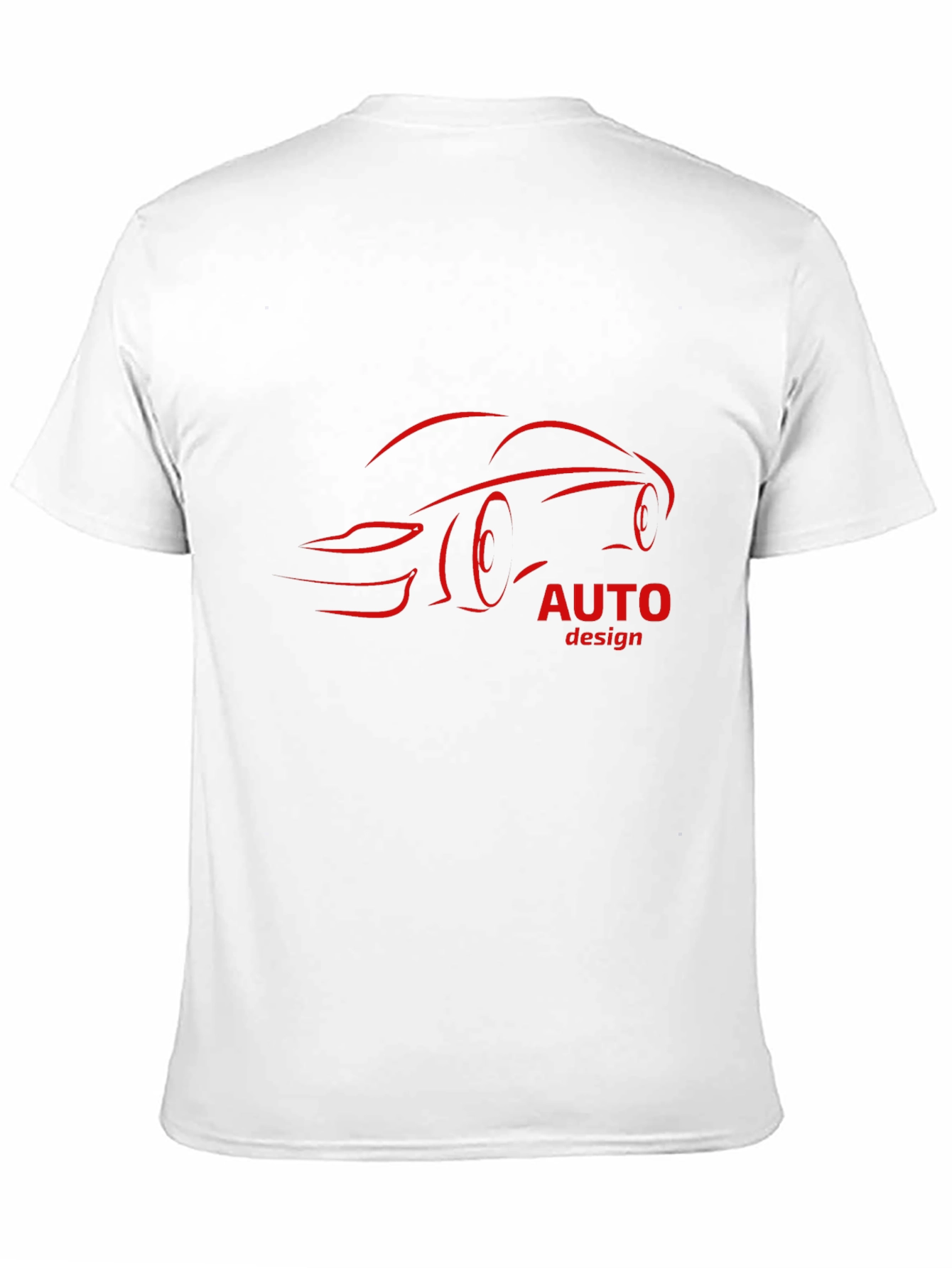 Auto Design T-Shirt - Black Stylish Automotive Graphic Tee
