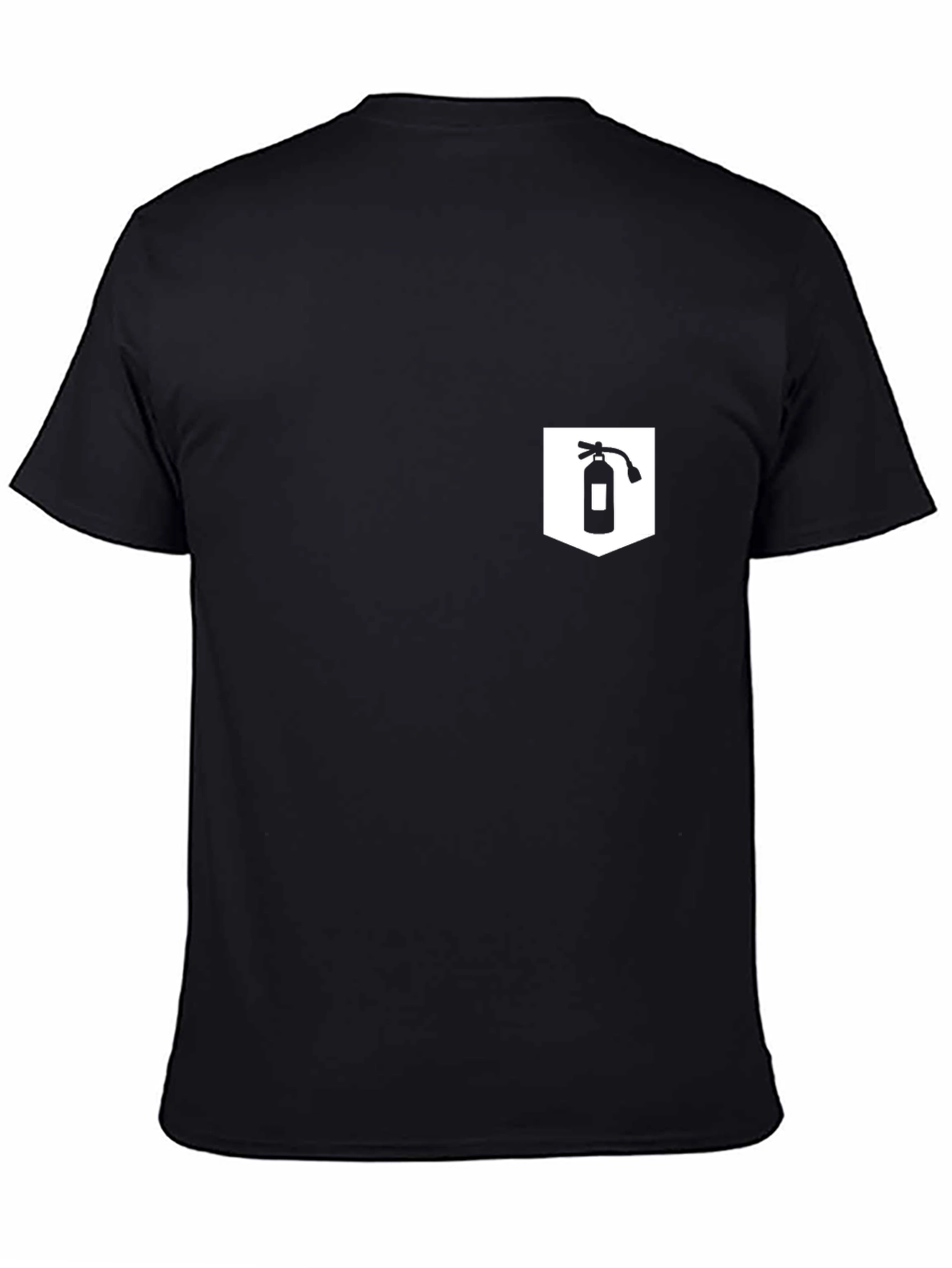 Fire Safety Pocket Tee - Black