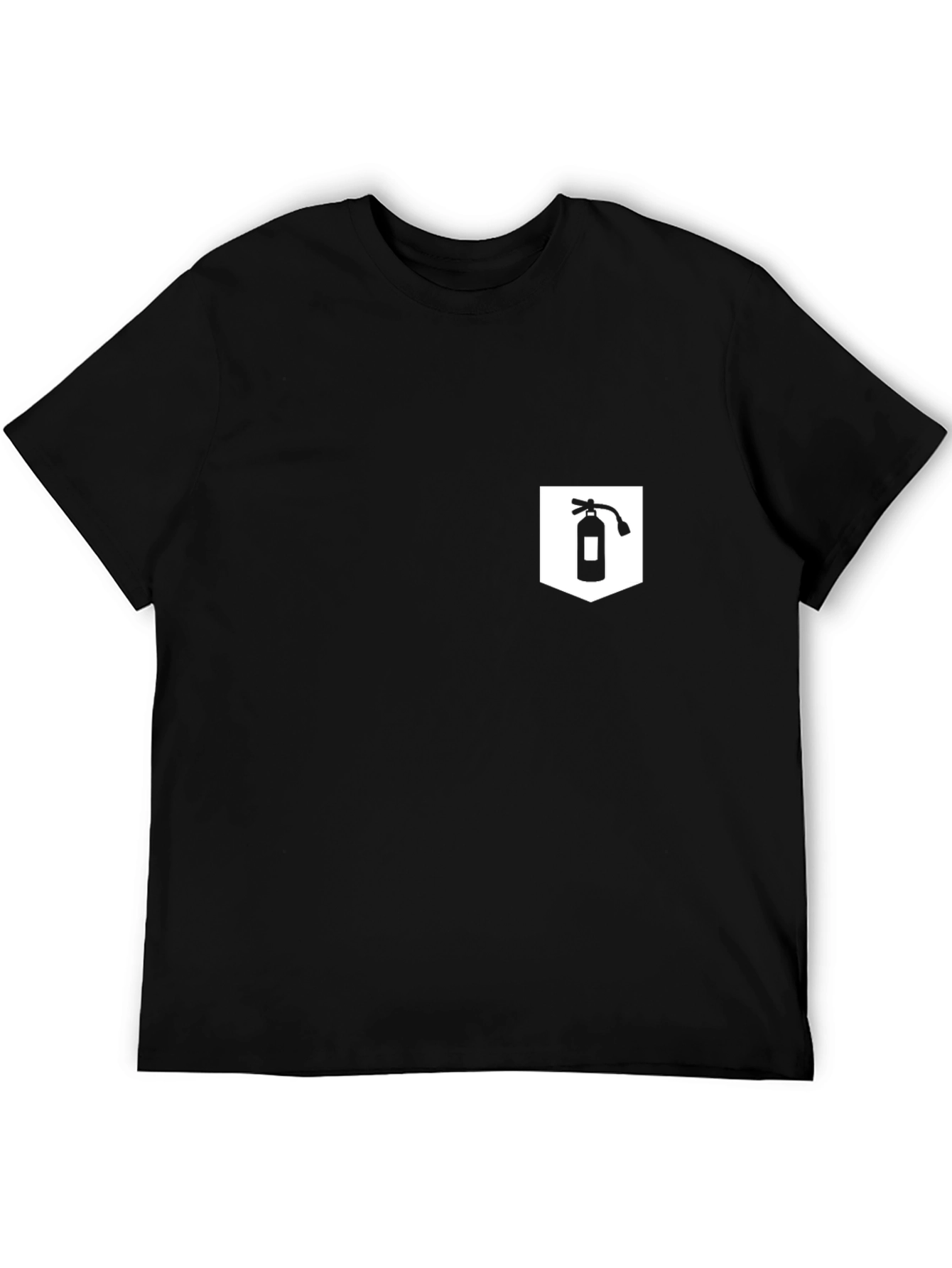 Fire Safety Pocket Tee - Black