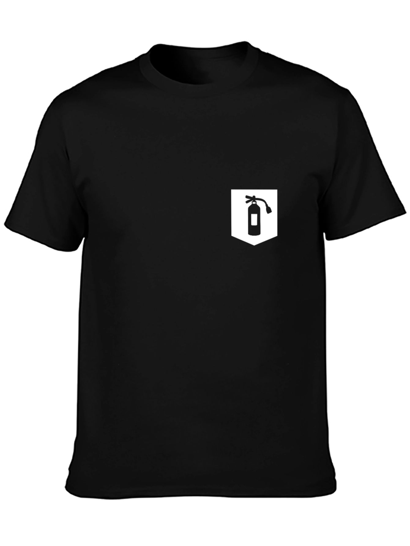 Fire Safety Pocket Tee - Black