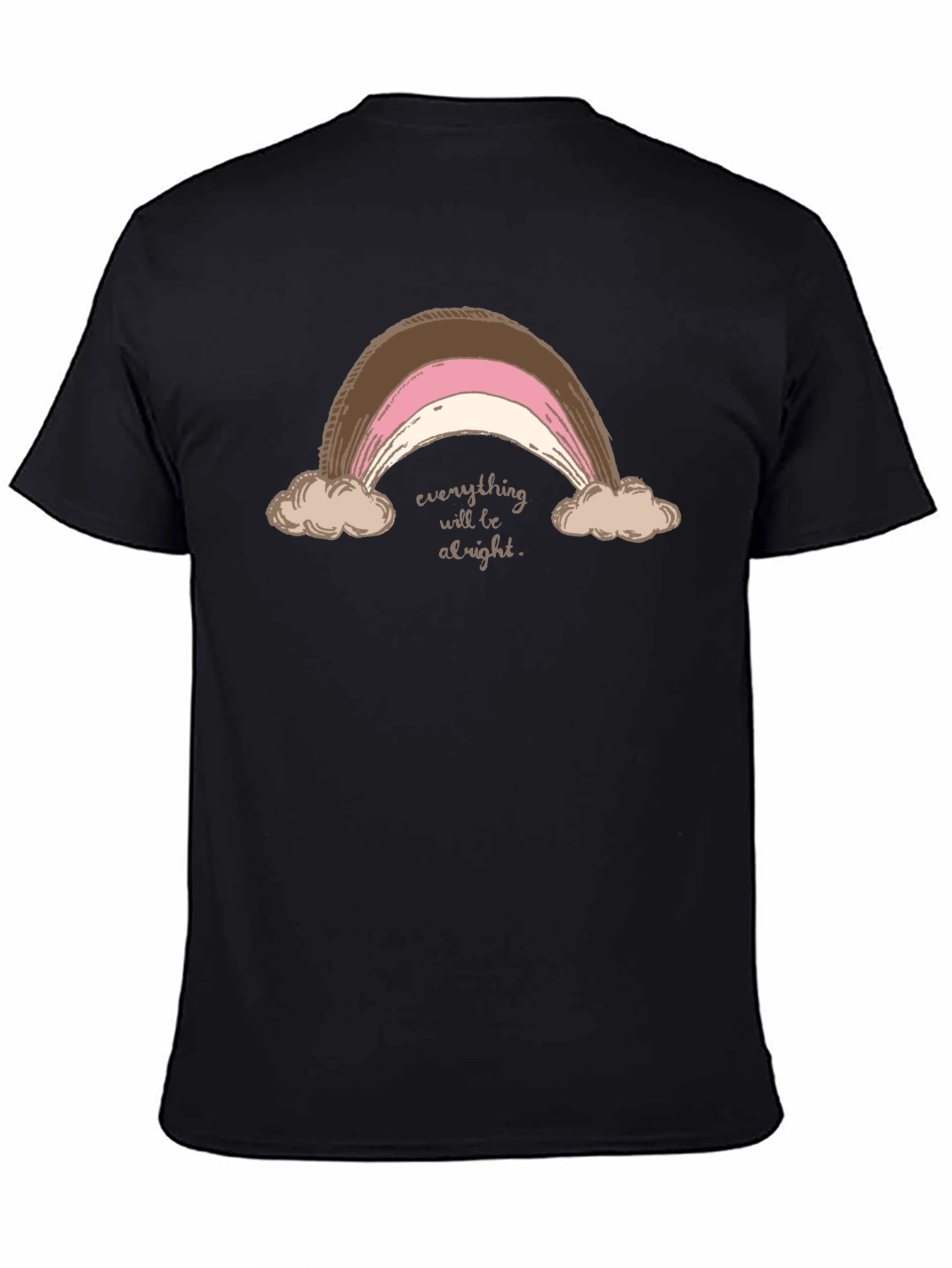 Everything Will Be Alright Rainbow T-Shirt