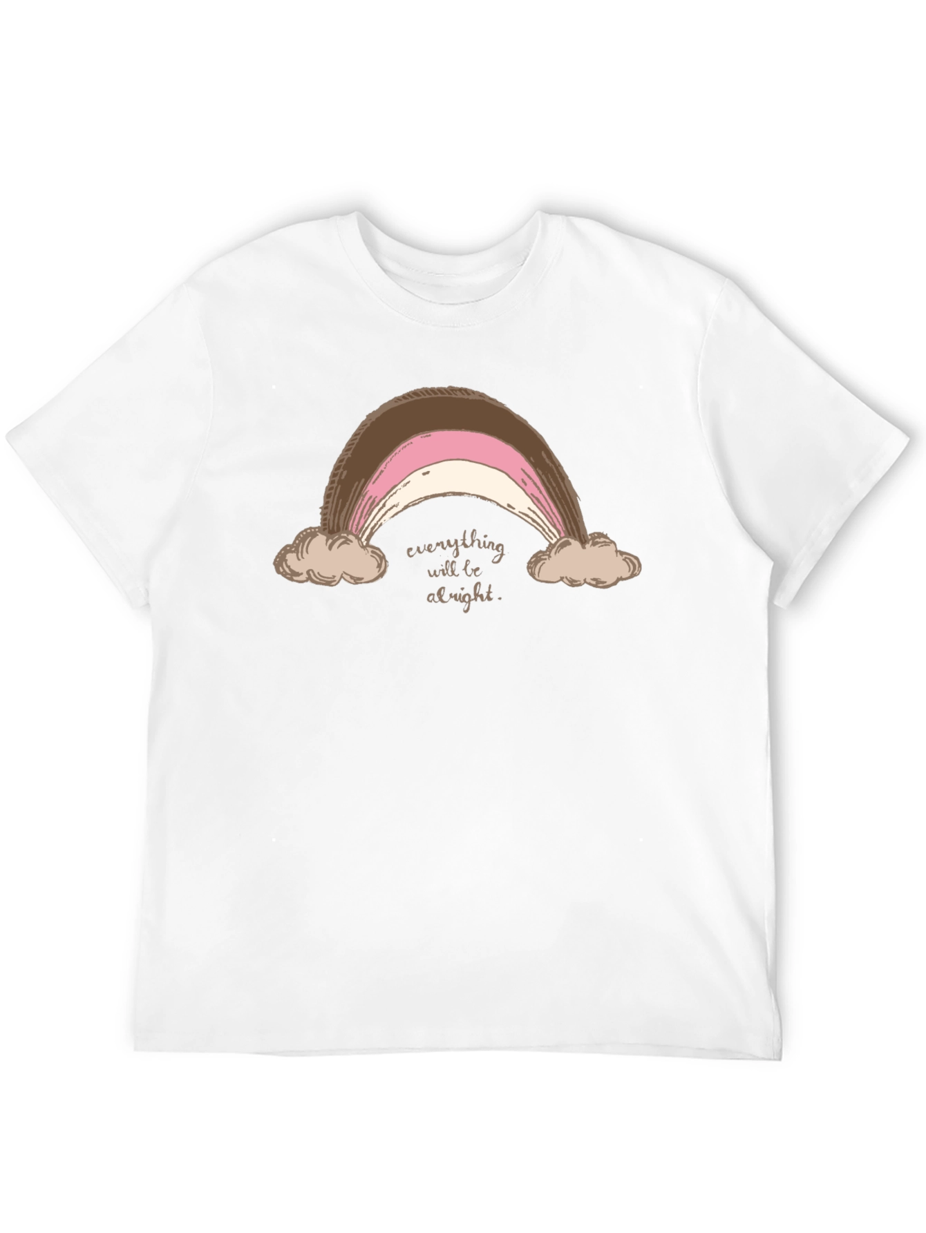 Everything Will Be Alright Rainbow T-Shirt