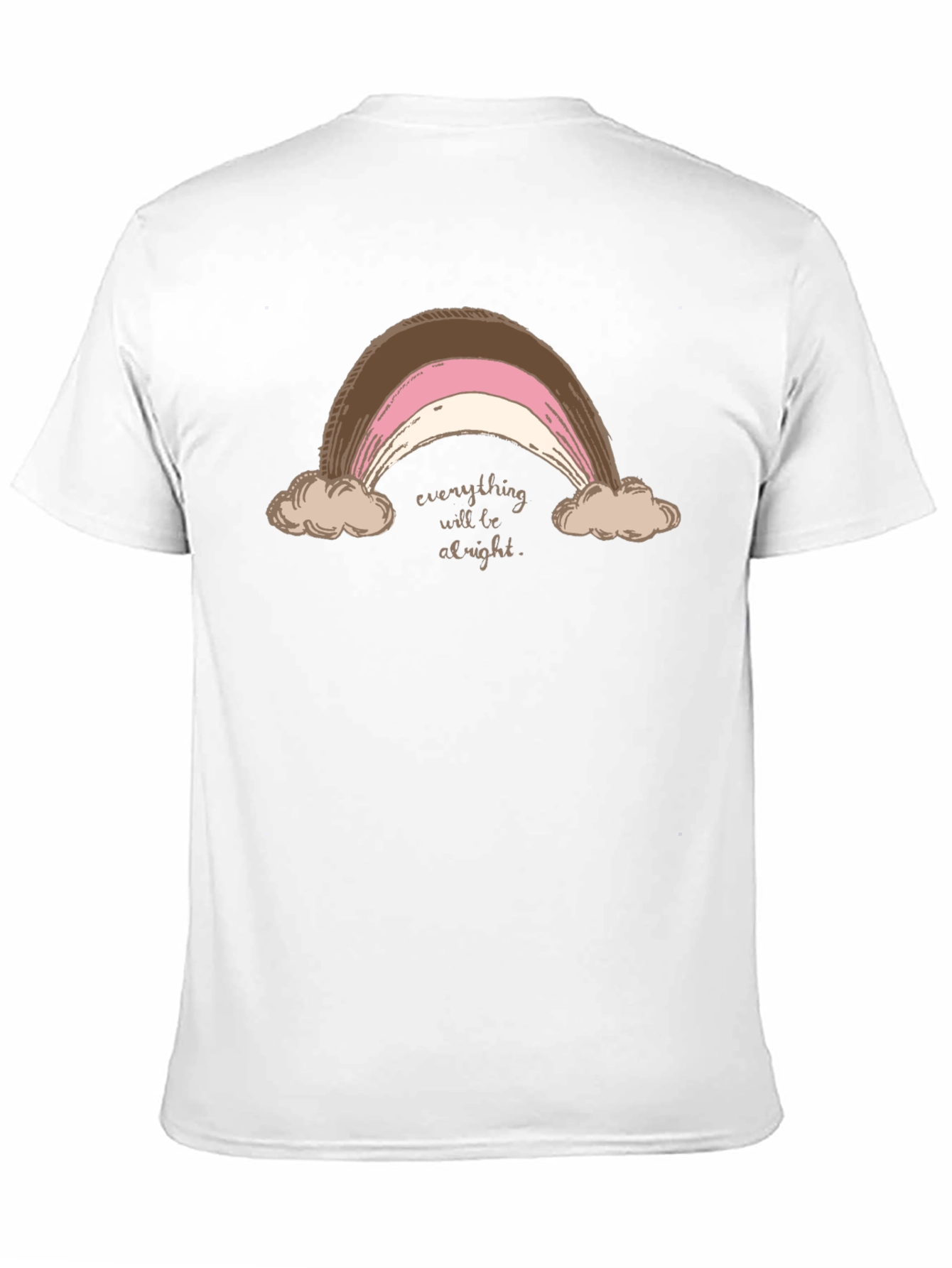 Everything Will Be Alright Rainbow T-Shirt