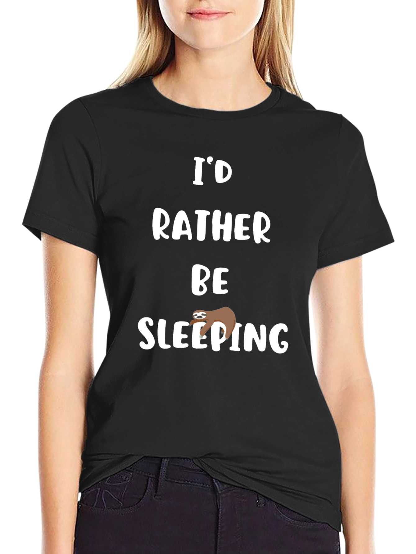 Id Rather Be Sleeping Sloth T-Shirt