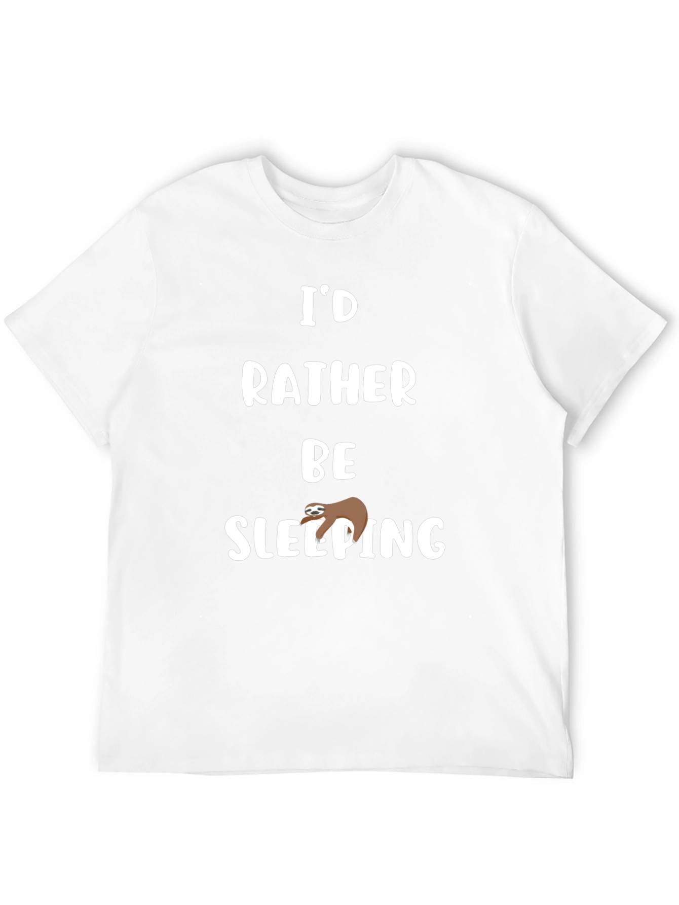 Id Rather Be Sleeping Sloth T-Shirt