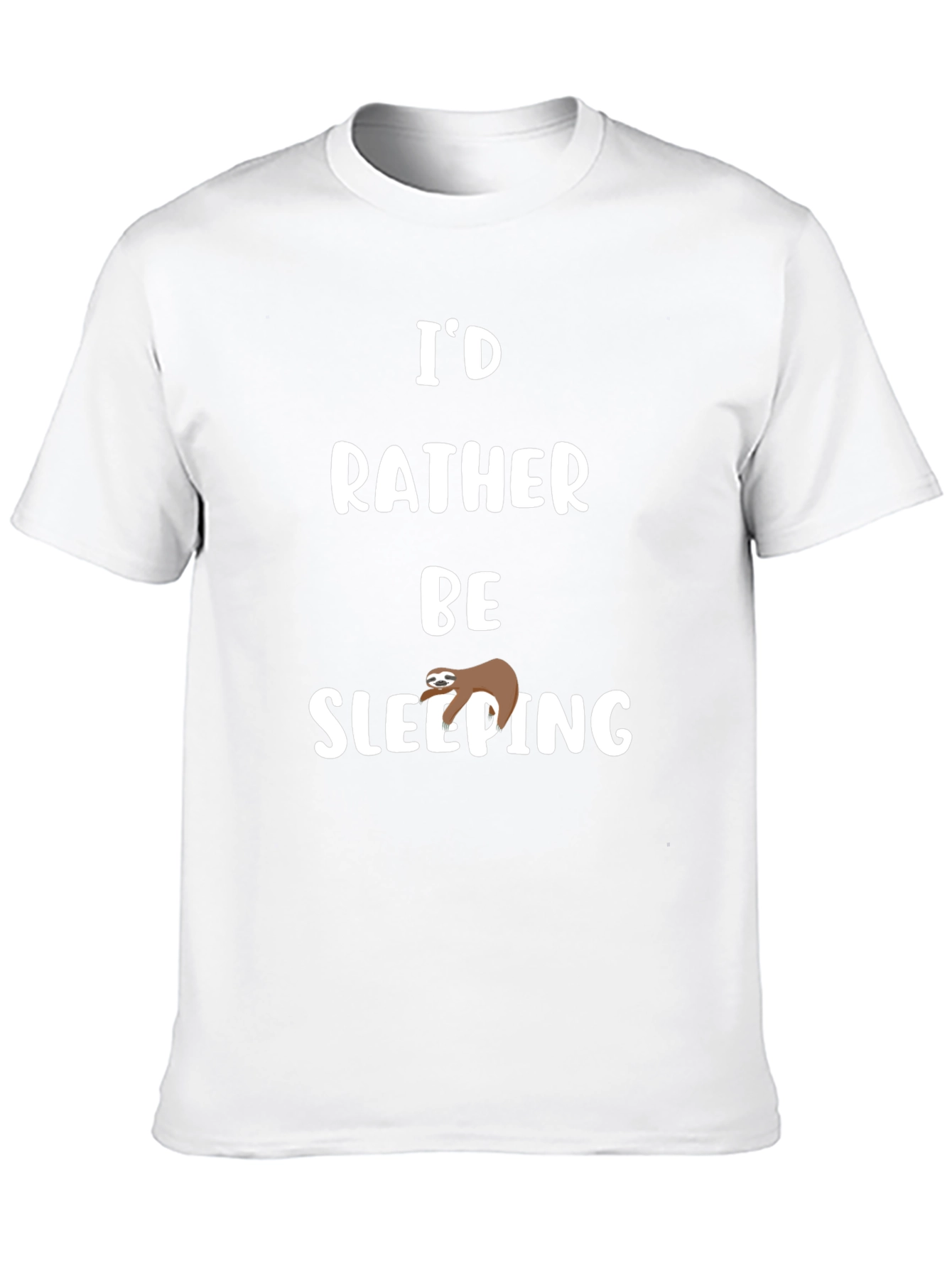 Id Rather Be Sleeping Sloth T-Shirt