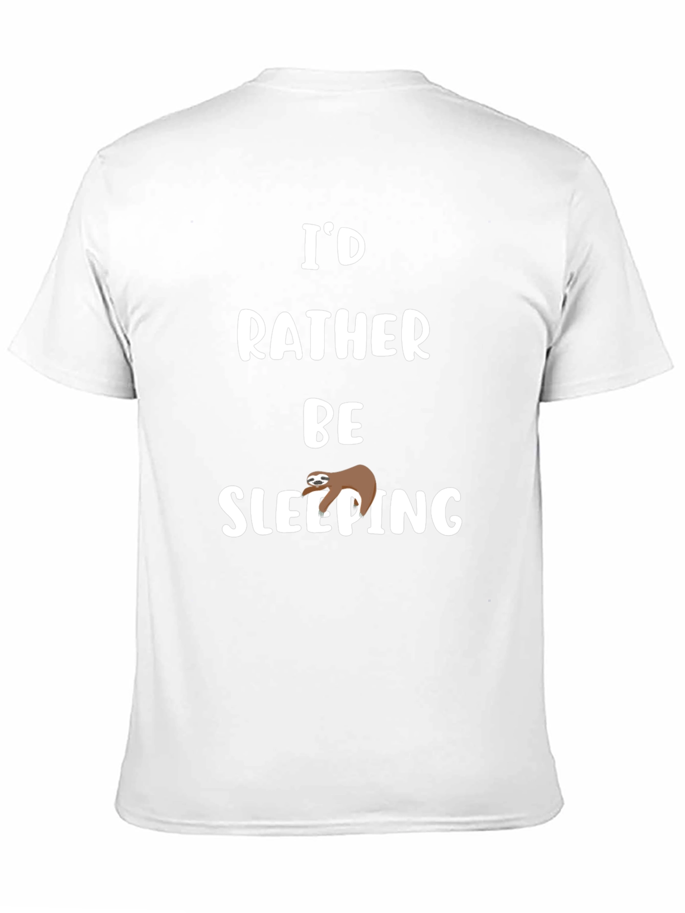 Id Rather Be Sleeping Sloth T-Shirt