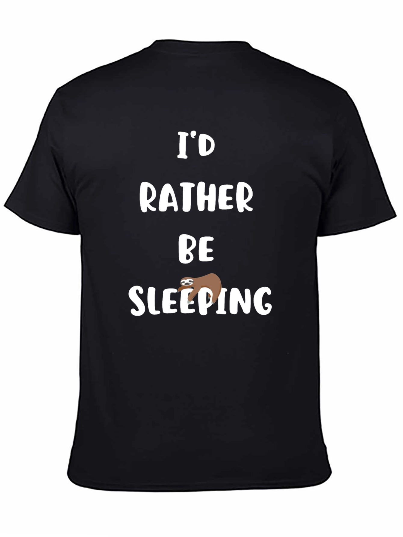 Id Rather Be Sleeping Sloth T-Shirt