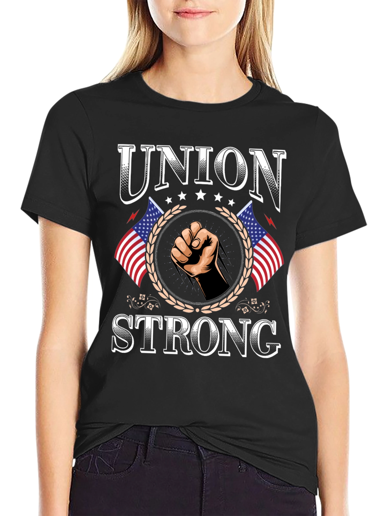 Union Strong Graphic T-Shirt
