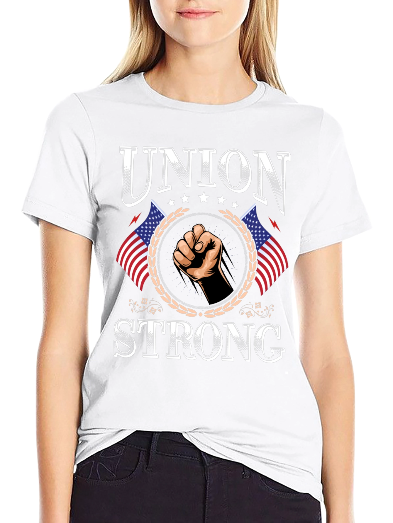 Union Strong Graphic T-Shirt