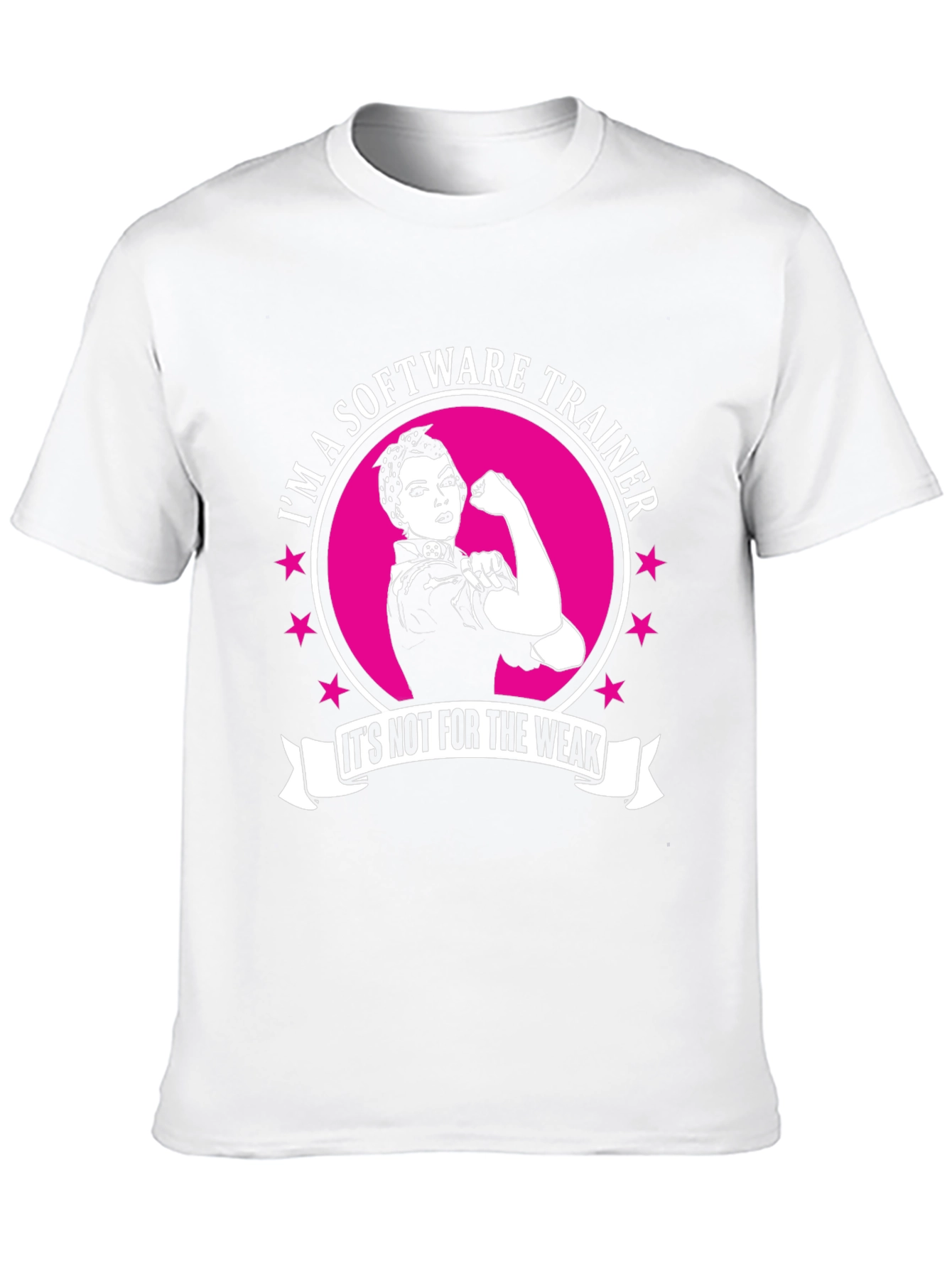Software Trainer T-Shirt - Strong Woman Design