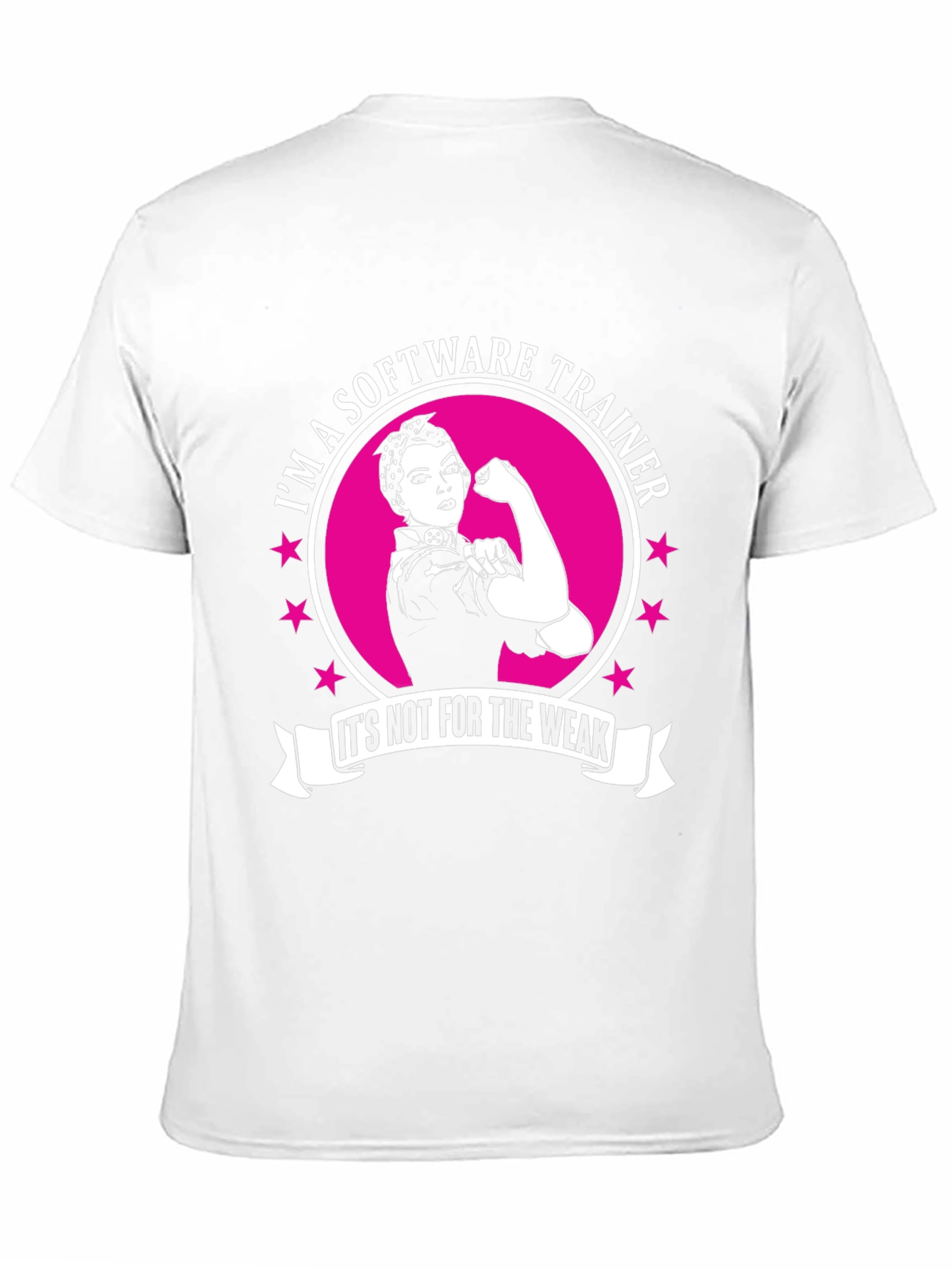 Software Trainer T-Shirt - Strong Woman Design
