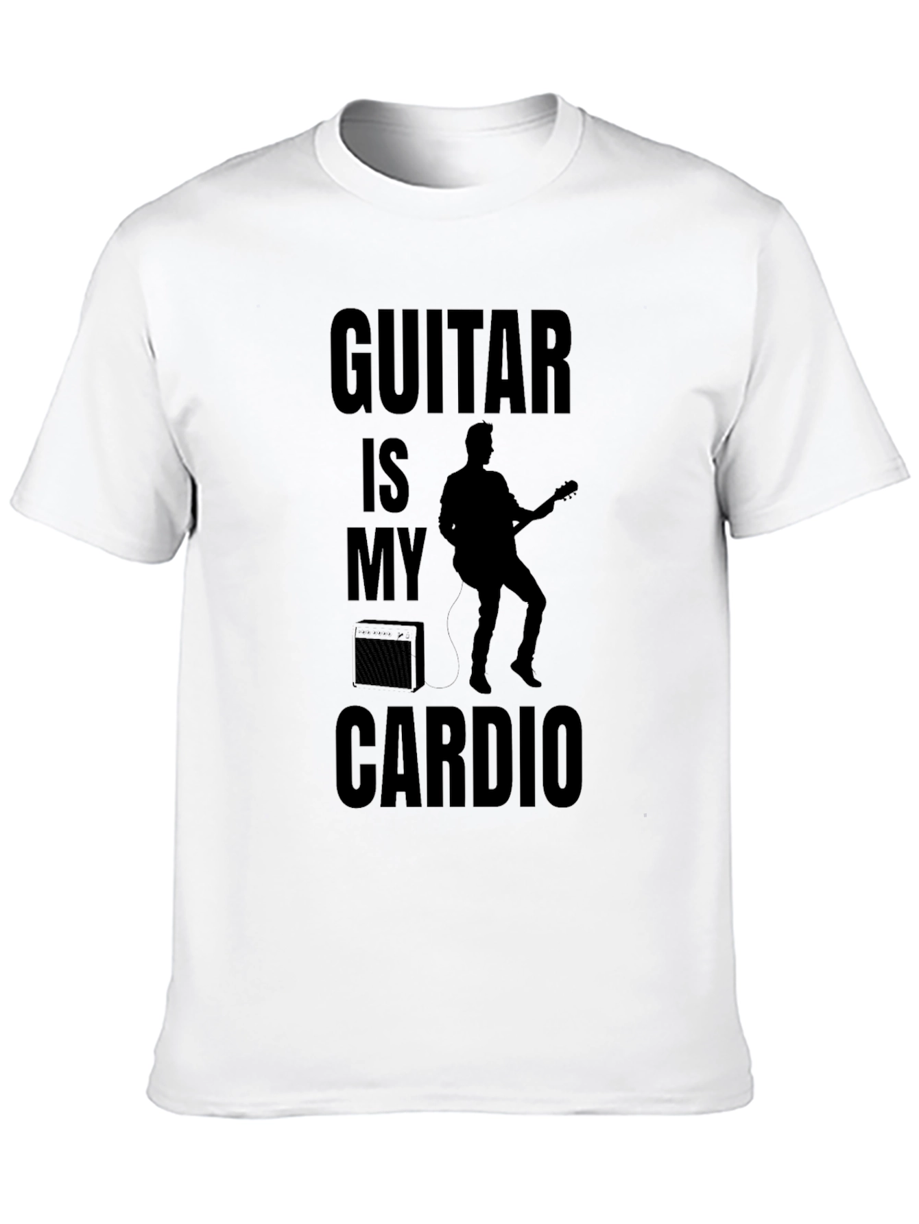 Guitar is My Cardio Graphic Tee