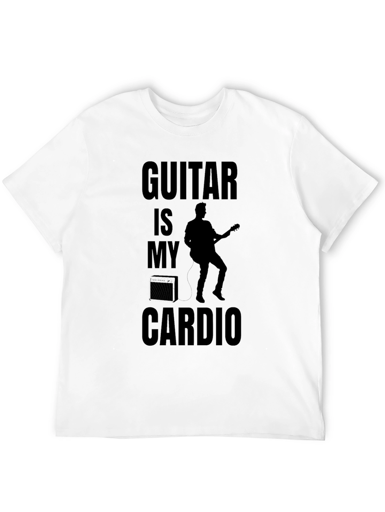 Guitar is My Cardio Graphic Tee