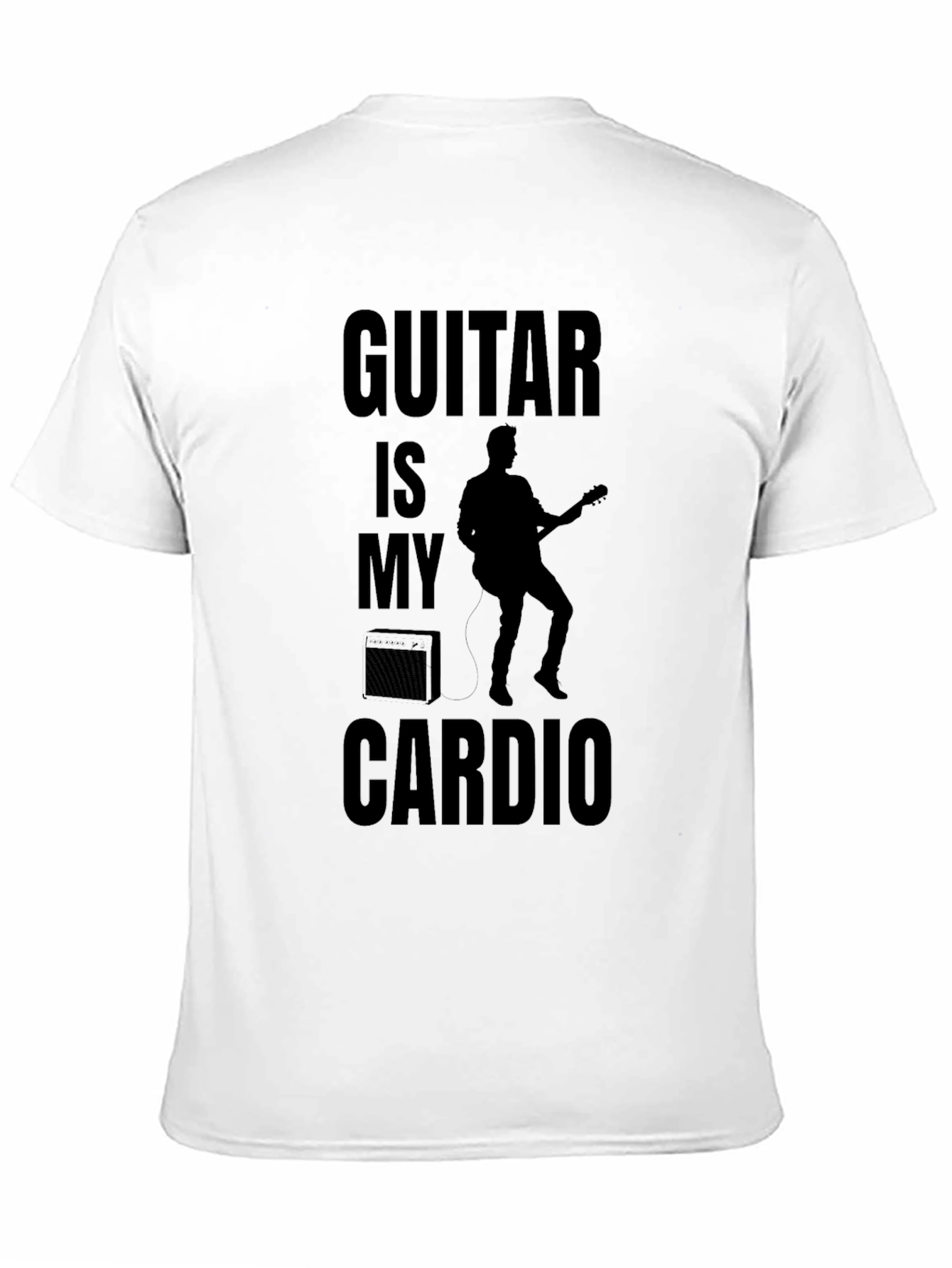 Guitar is My Cardio Graphic Tee