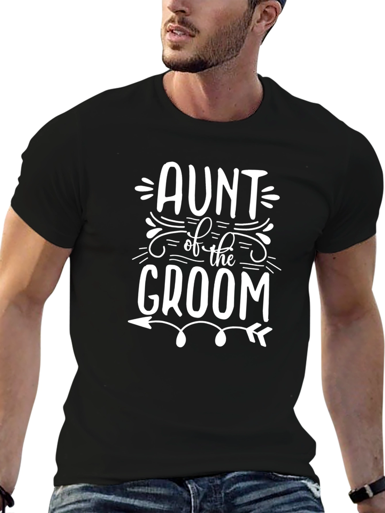 Aunt of the Groom Graphic T-Shirt