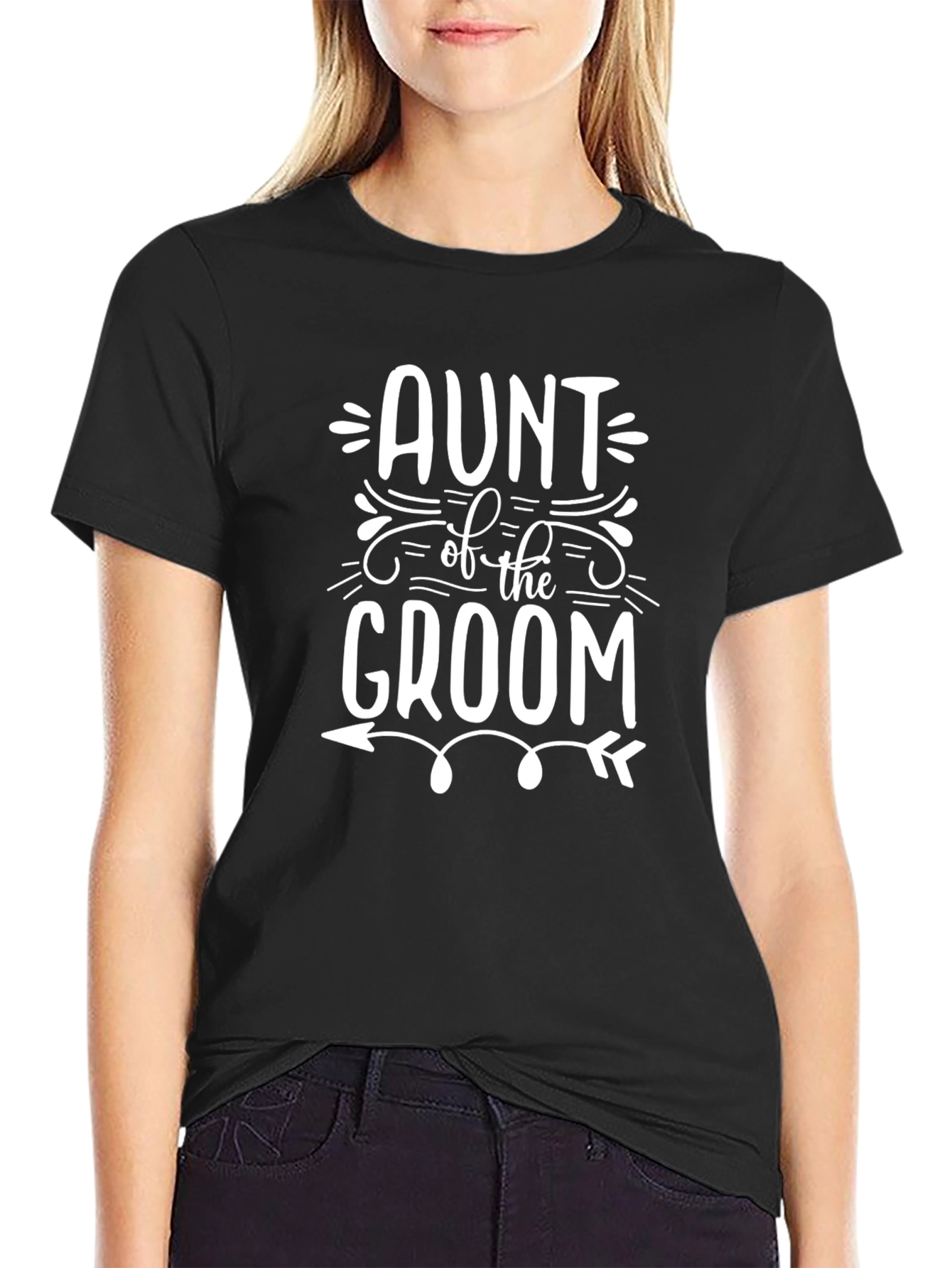 Aunt of the Groom Graphic T-Shirt