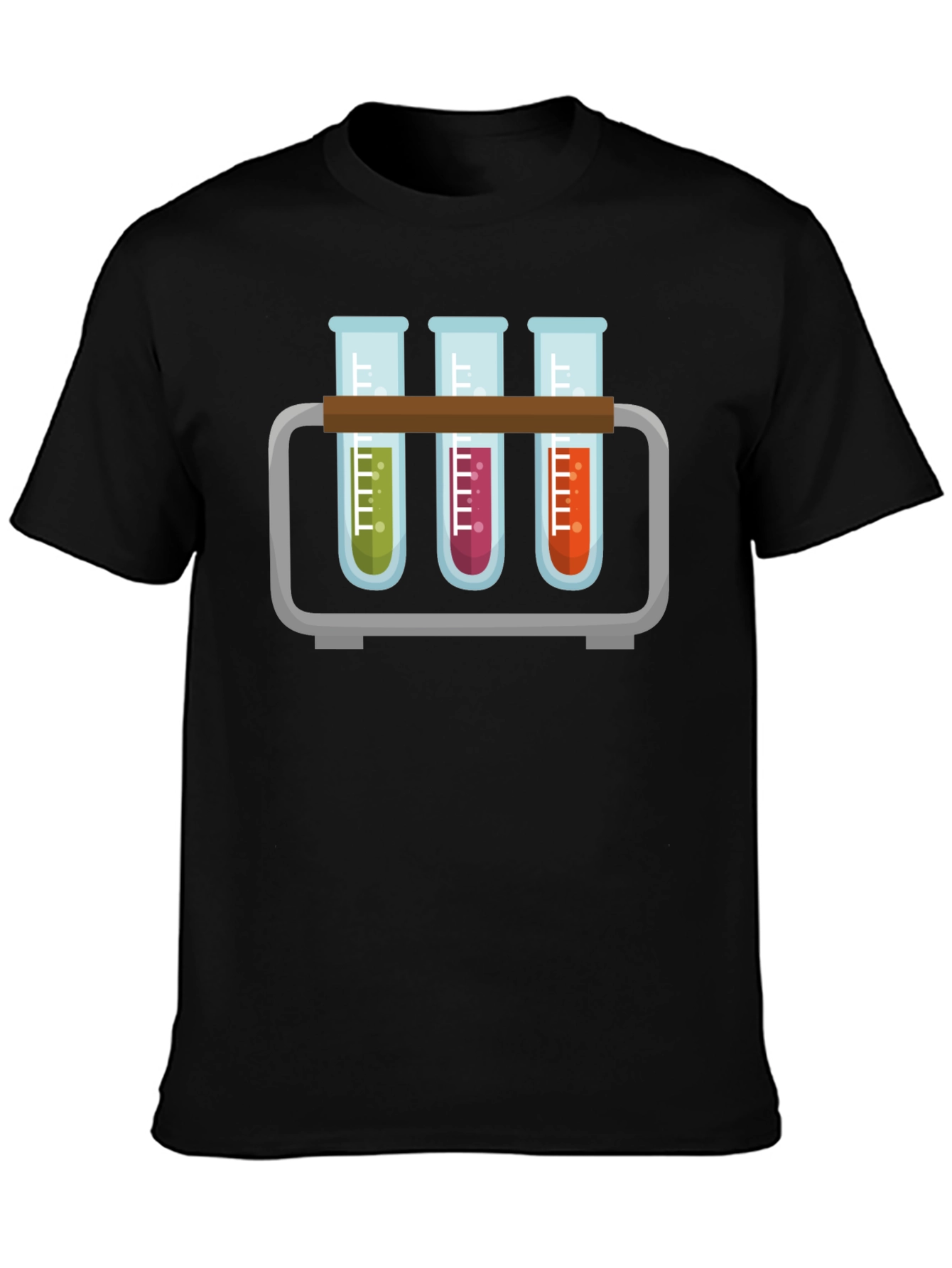 Science Test Tubes Graphic T-Shirt