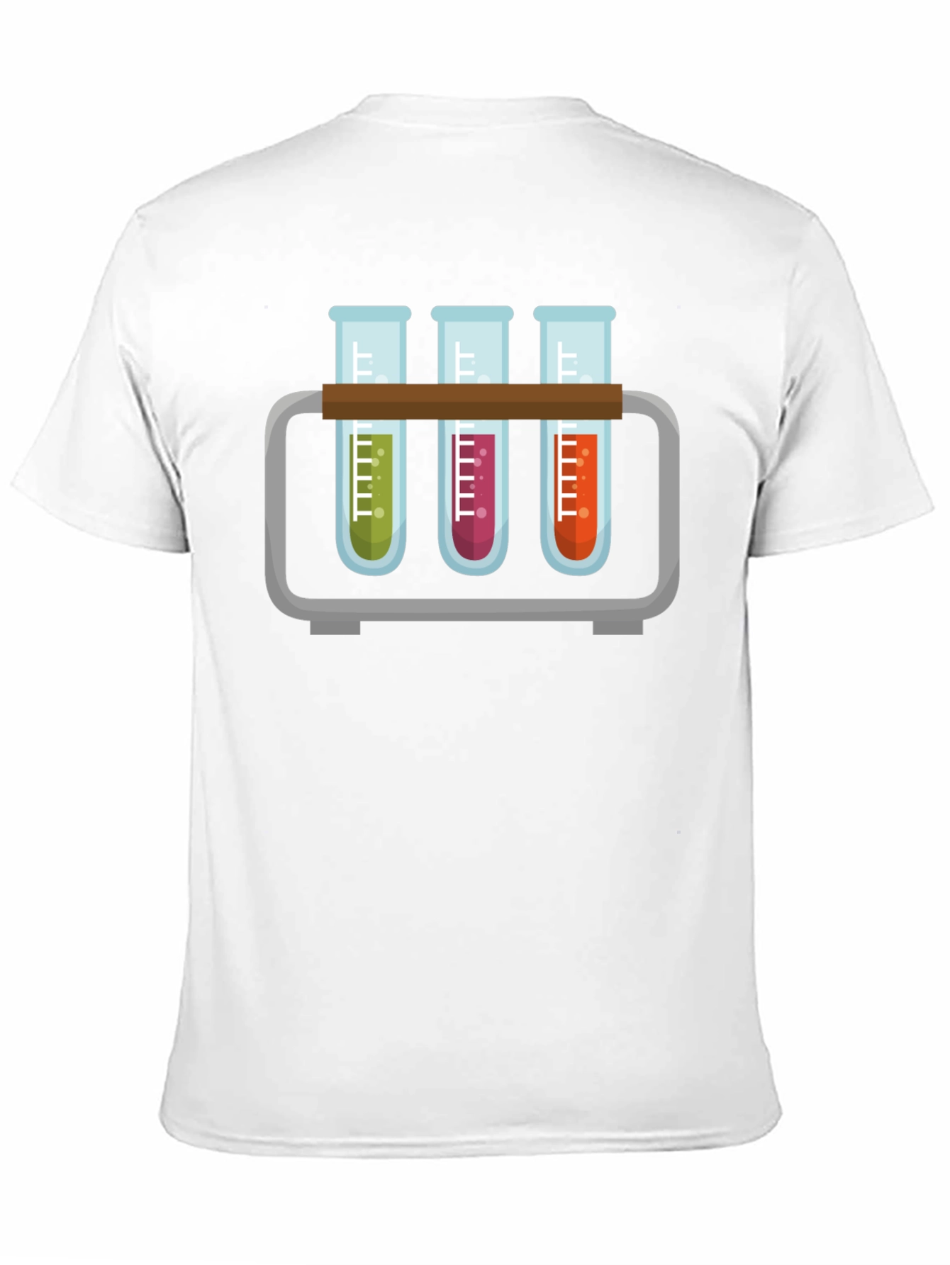 Science Test Tubes Graphic T-Shirt