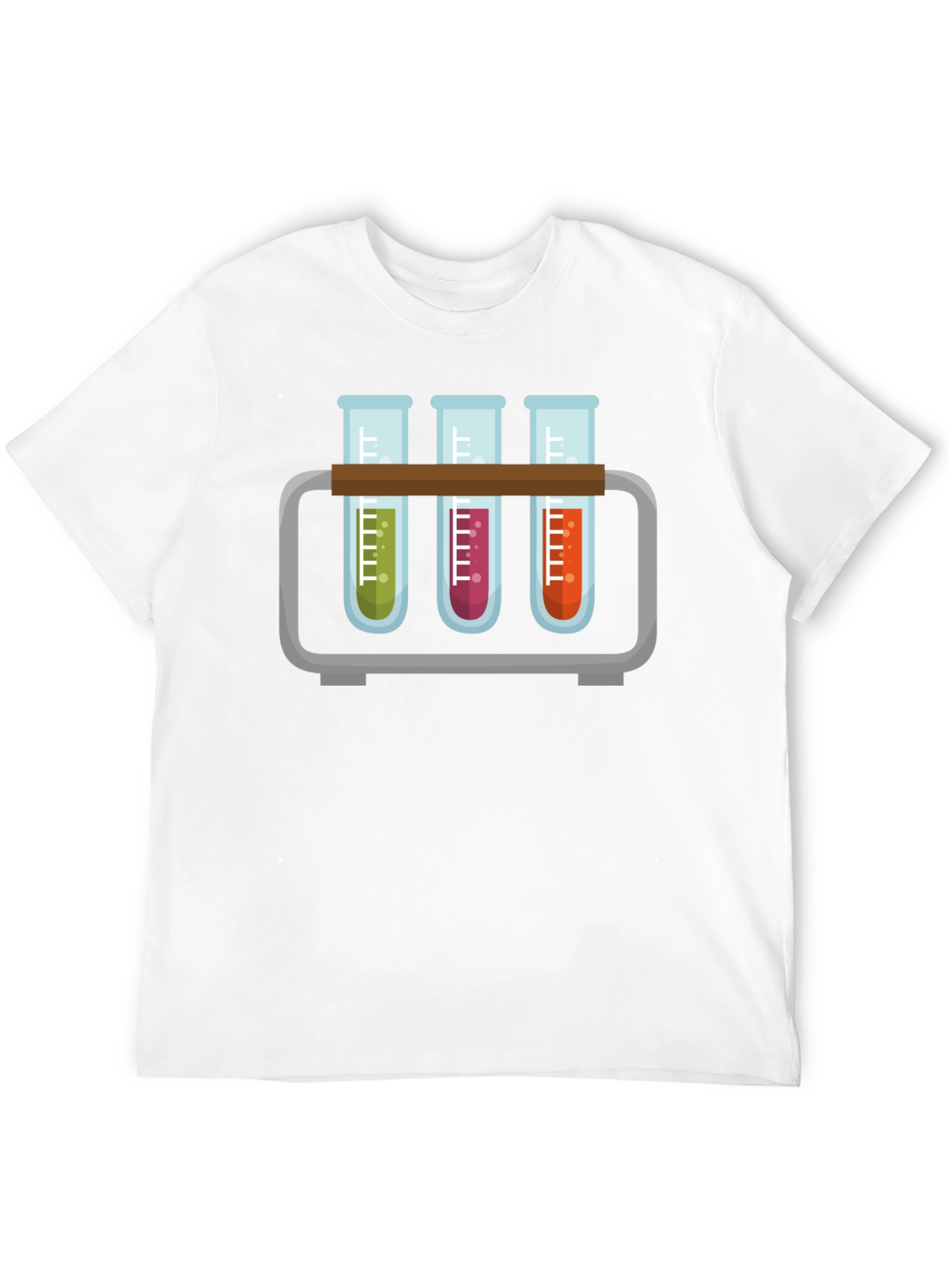 Science Test Tubes Graphic T-Shirt