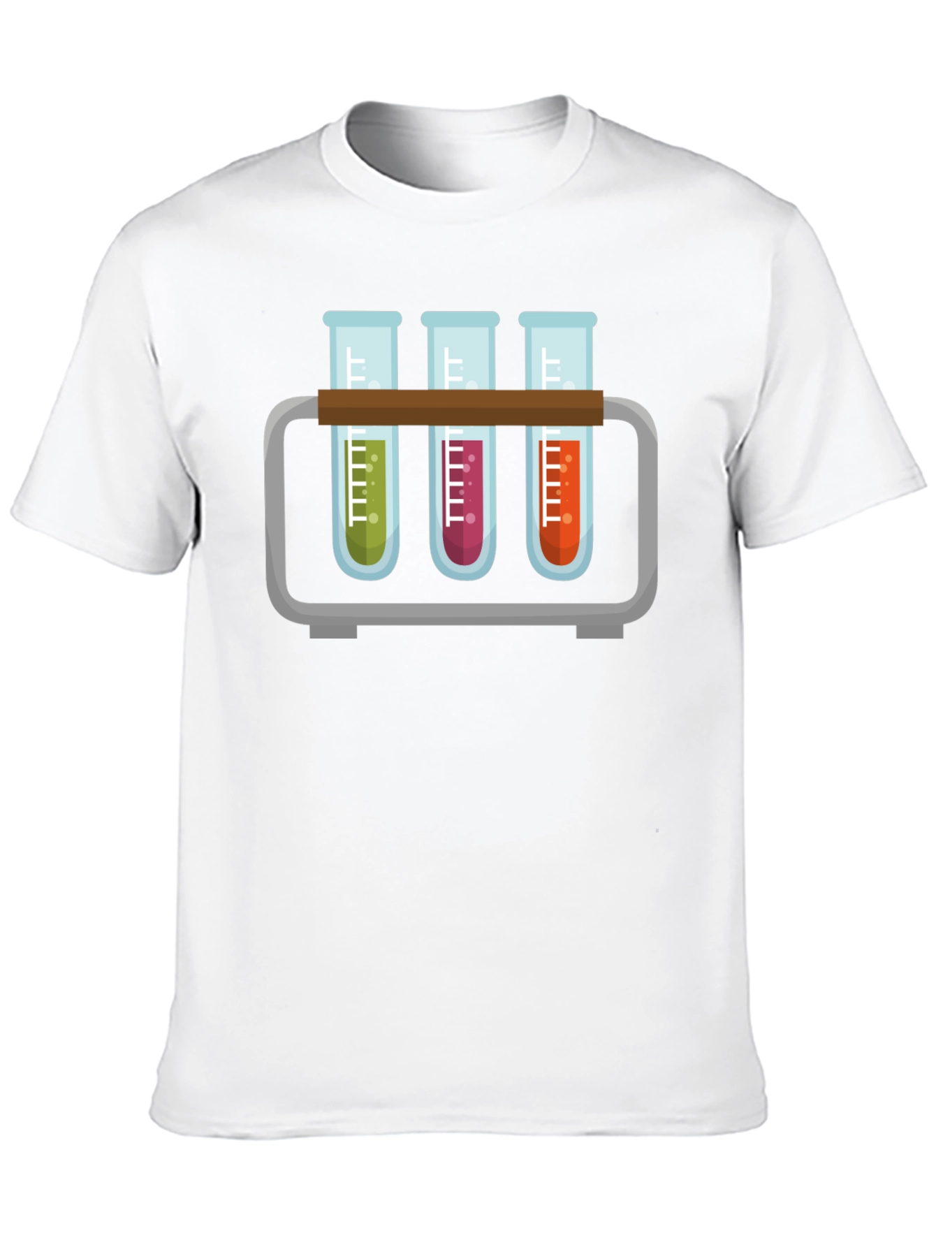 Science Test Tubes Graphic T-Shirt