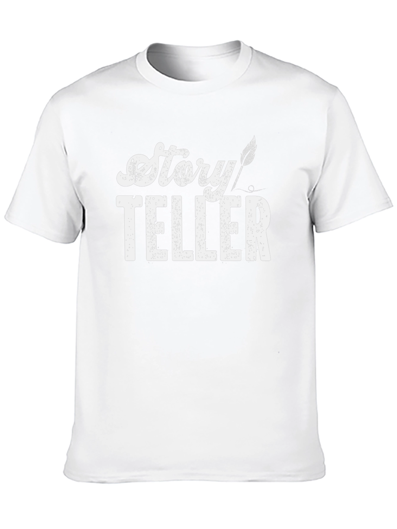Story Teller Graphic T-Shirt - Black Cotton Tee