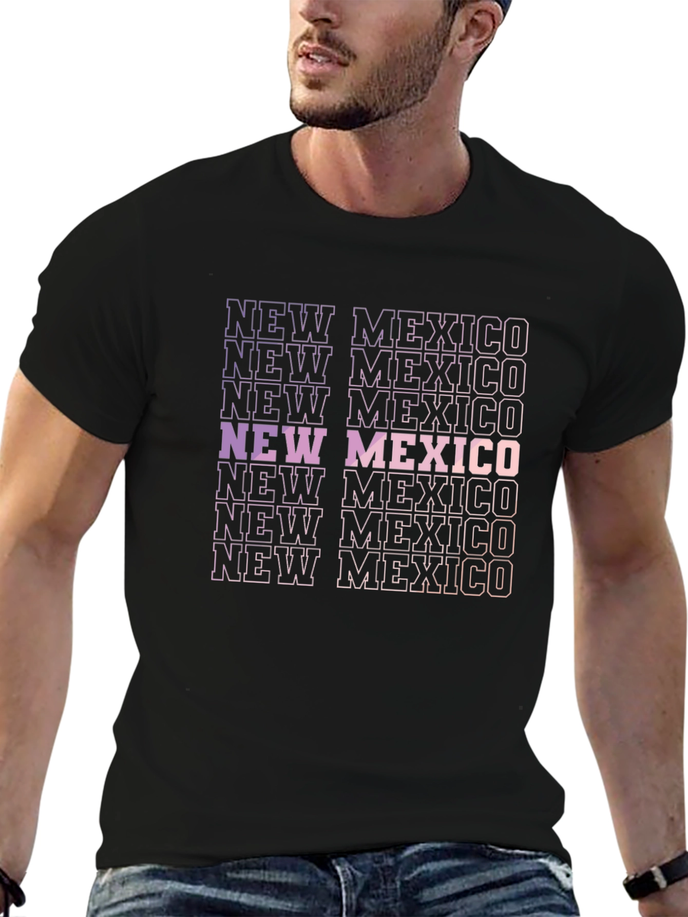 New Mexico Graphic Print T-Shirt