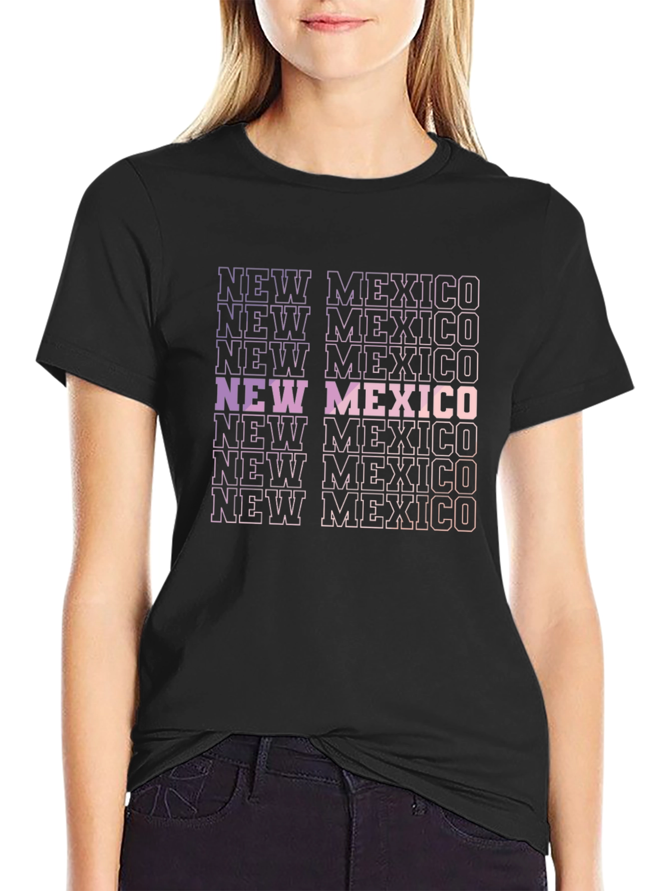 New Mexico Graphic Print T-Shirt
