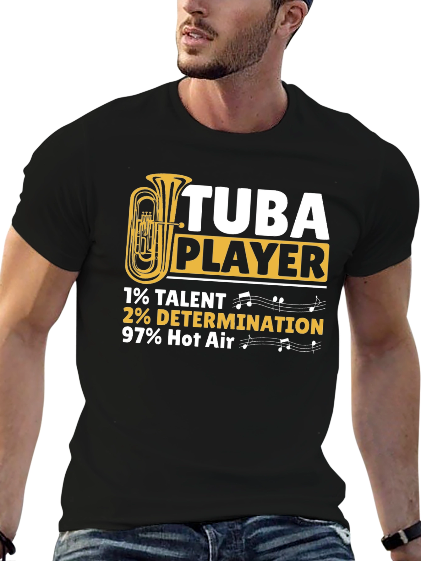 Tuba Player Novelty T-Shirt